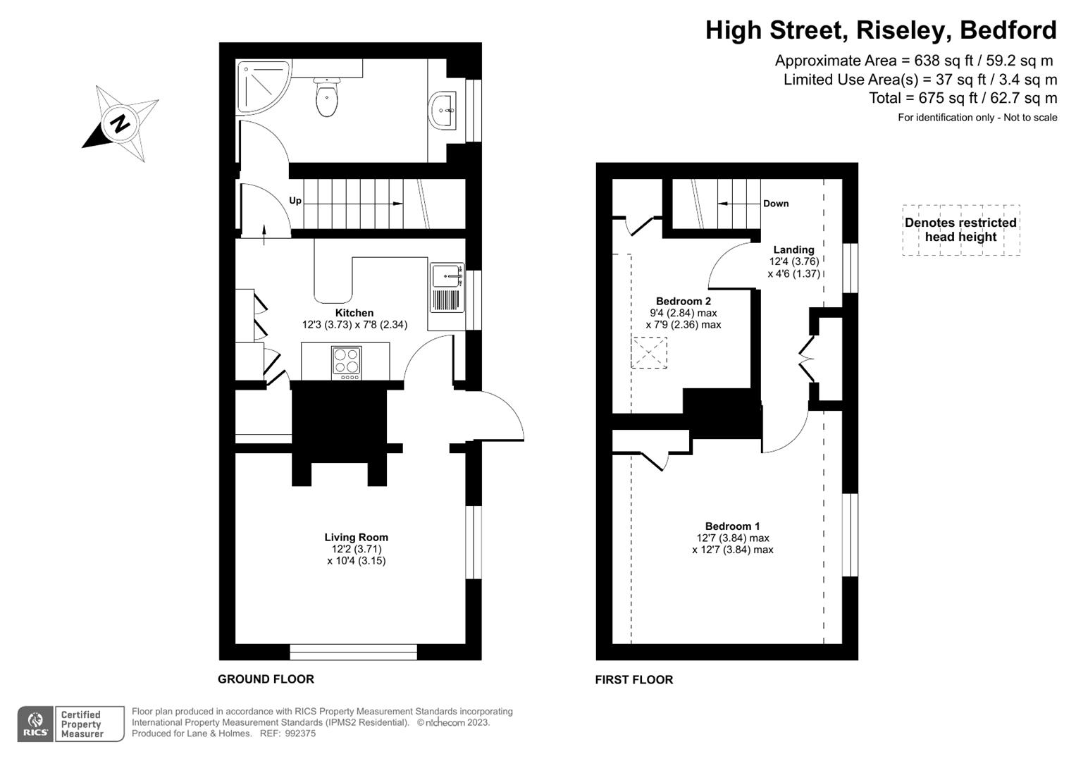 High Street, Riseley, Bedford MK44, 2 bedroom cottage for sale ...