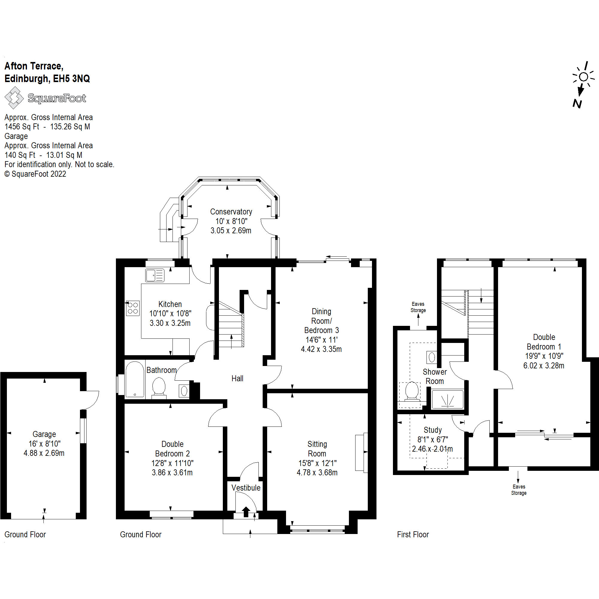 15 Afton Terrace, Edinburgh EH5, 3 bedroom semidetached bungalow for sale 62501722