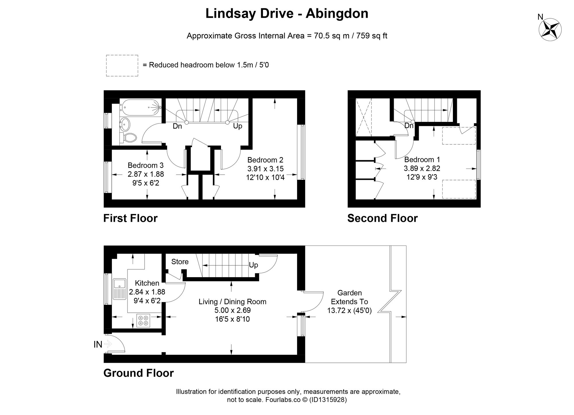 76 Lindsay Drive, Abingdon floorplan