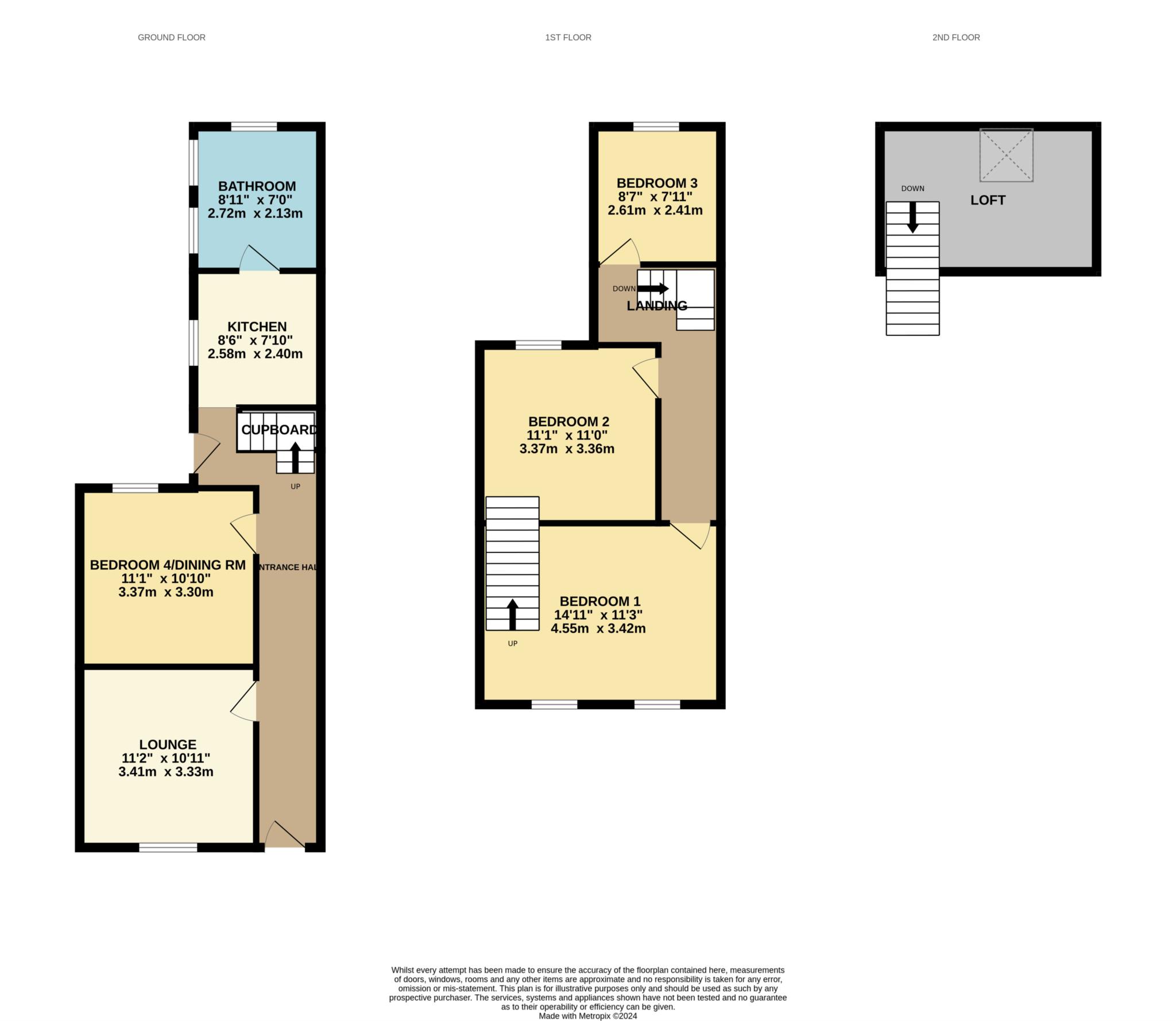 Donnington Gardens, Reading floorplan