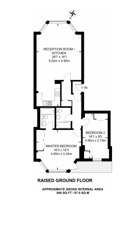 2 Bedrooms Flat to rent in Sutherland Avenue, London W9