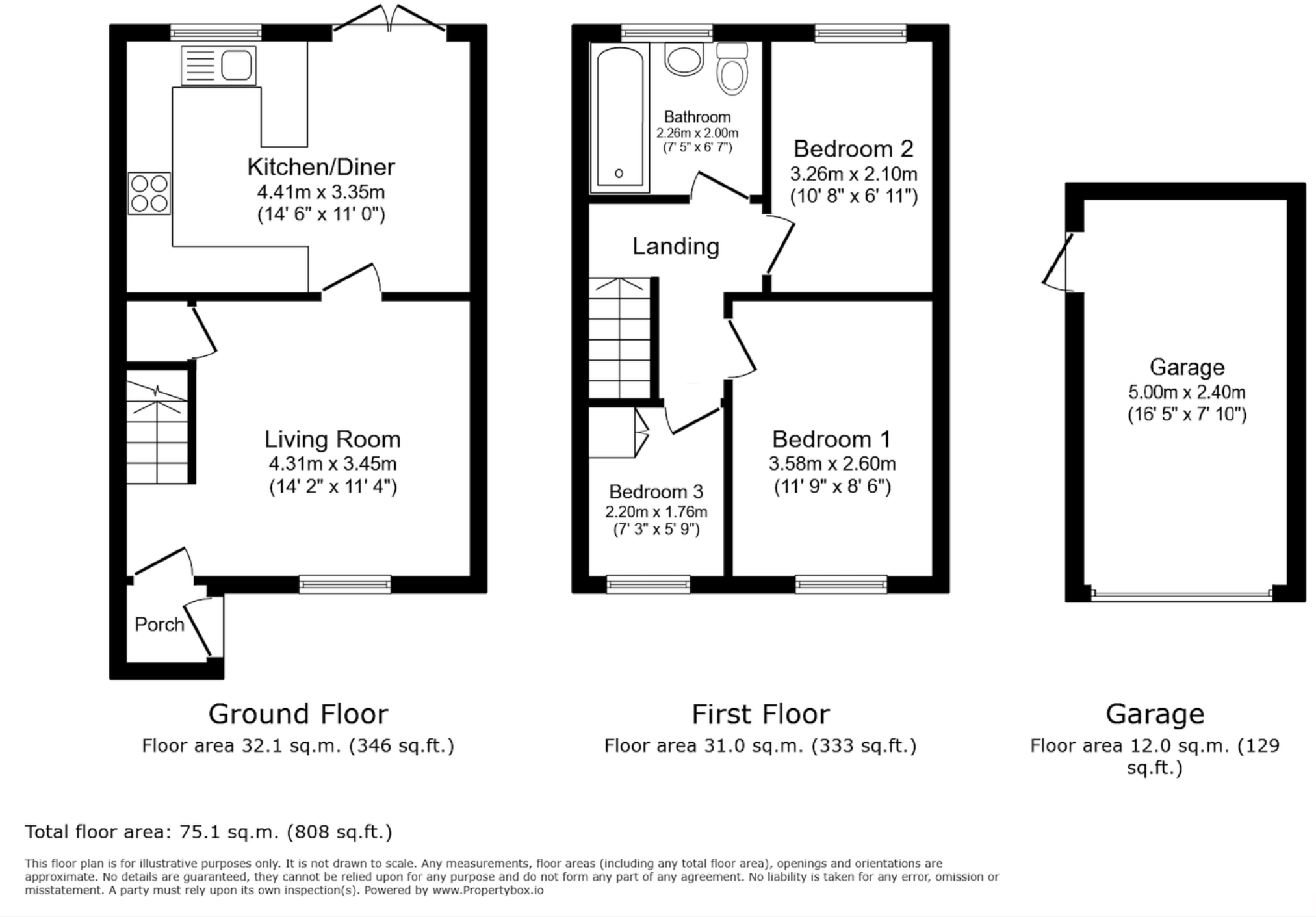 45, Wentworth Drive, Bishops Stortford floorplan