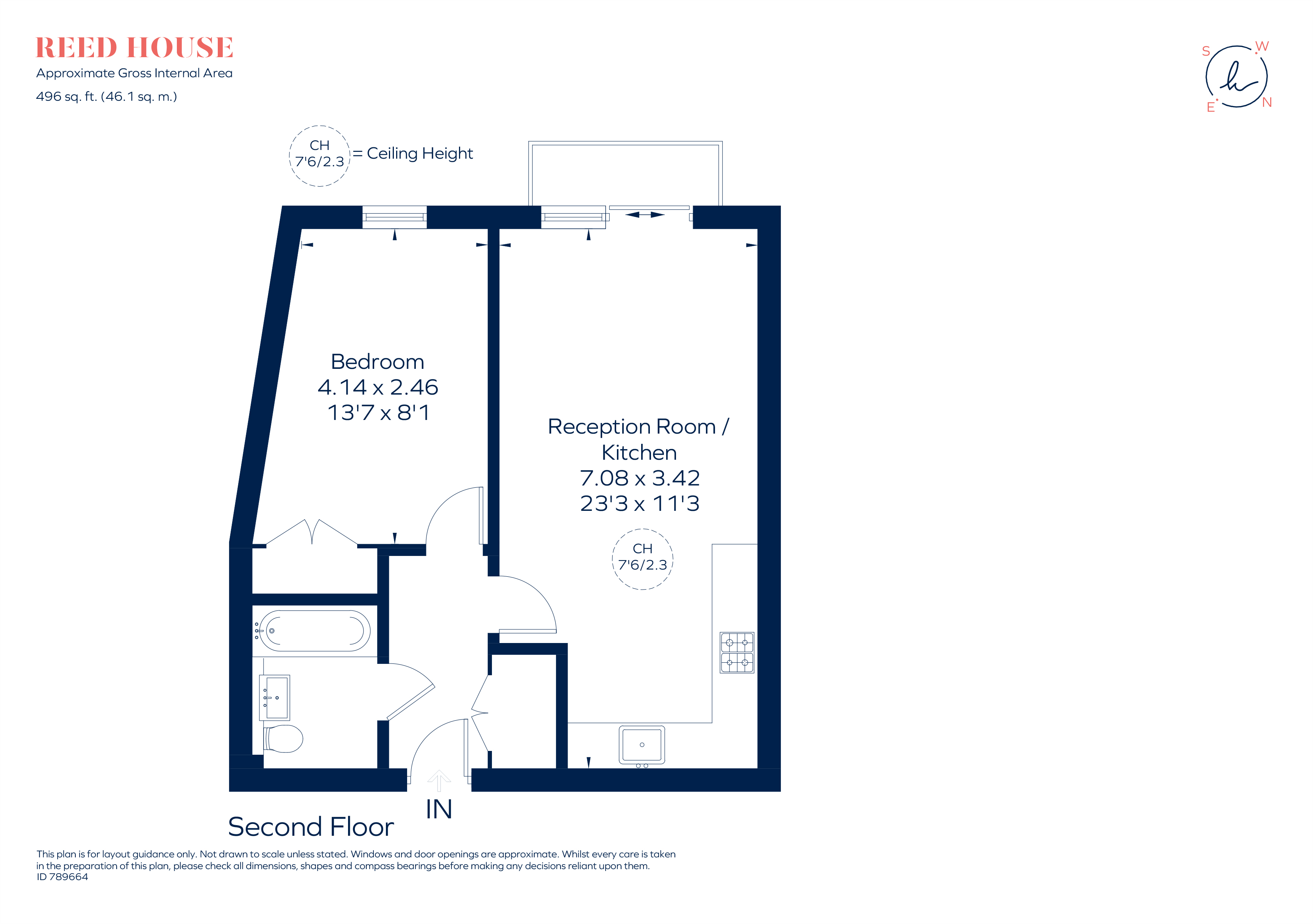 Reed House, 21 Durnsford Road, London SW19, 1 bedroom flat for sale
