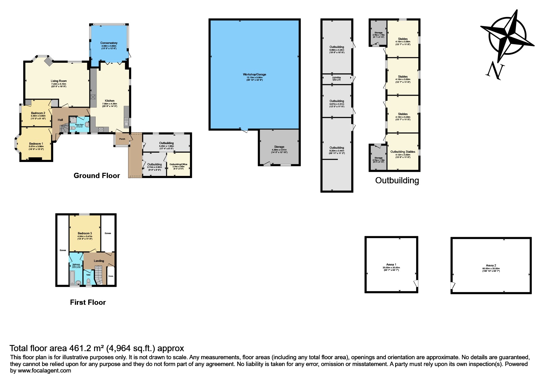 Bramble Cottage, Axes Lane, Redhill floorplan