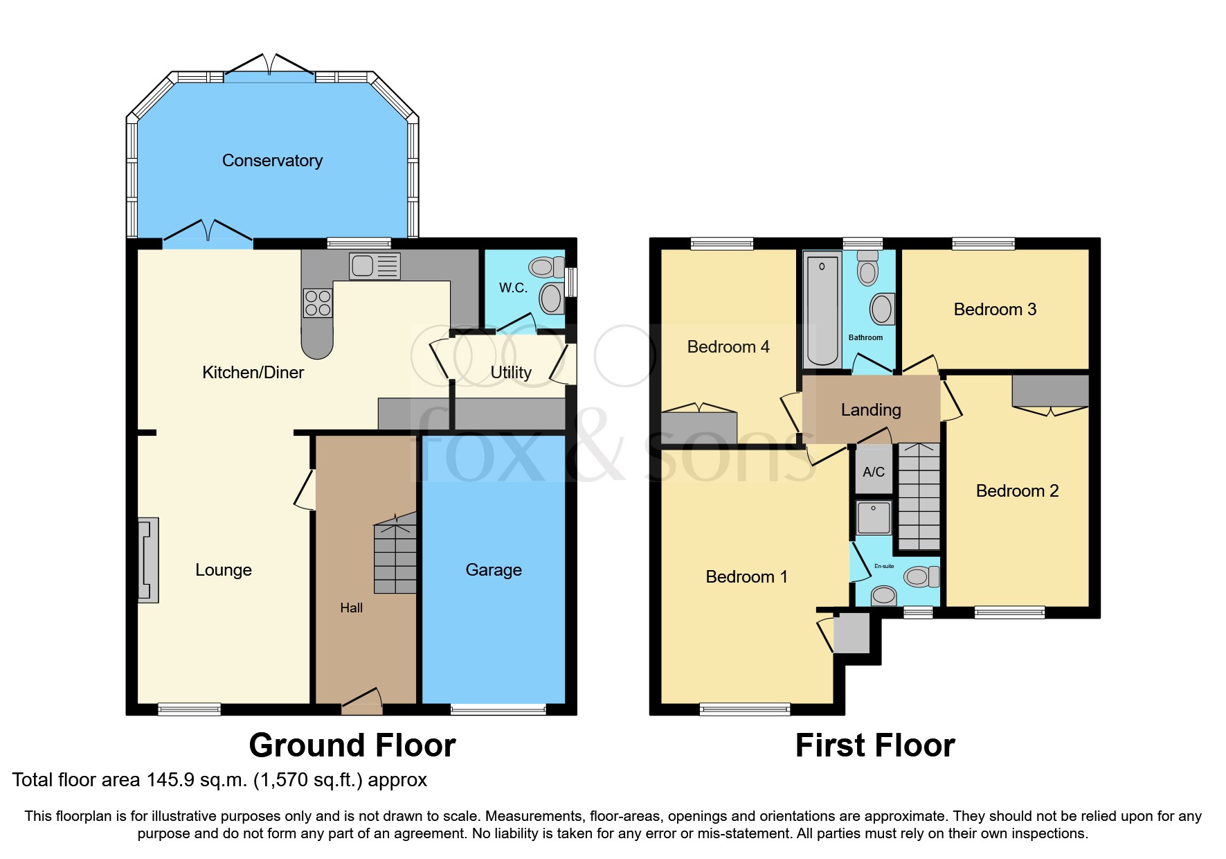 Nursery Close, Combwich, Bridgwater TA5, 4 bedroom detached house for