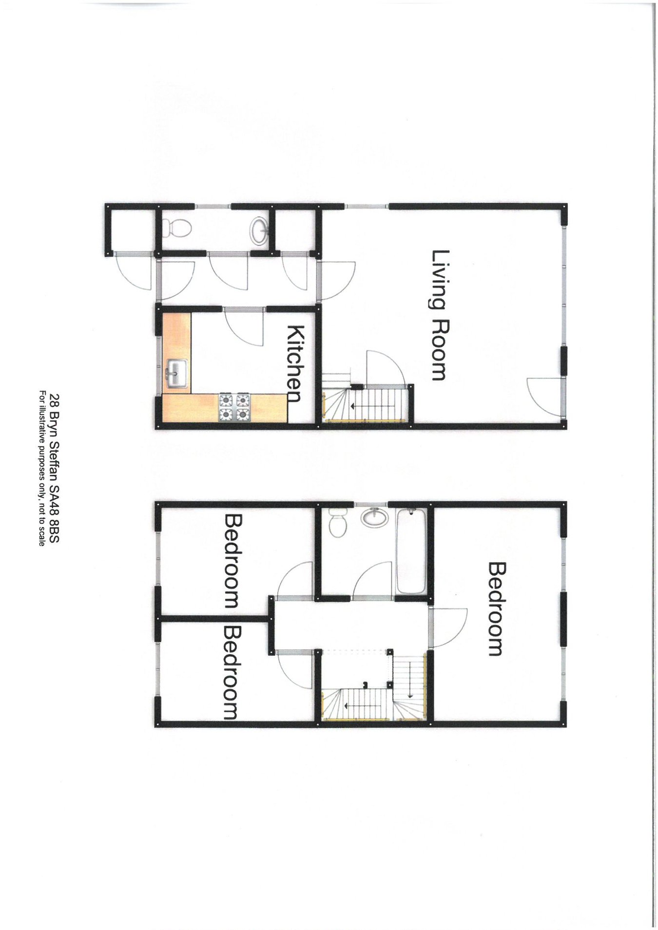28, Bryn Steffan, Lampeter floorplan