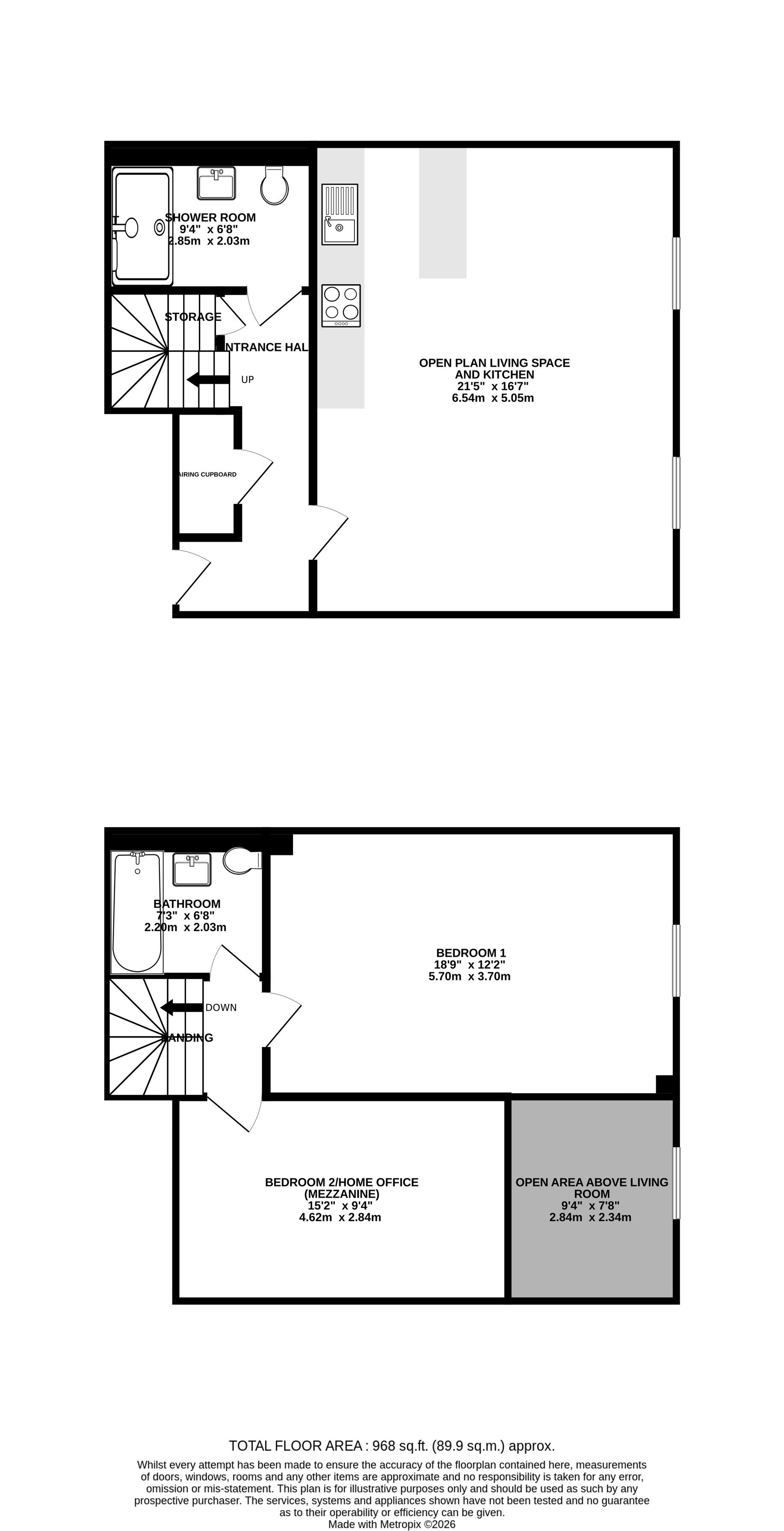 15, The Shamrock, Ipswich floorplan