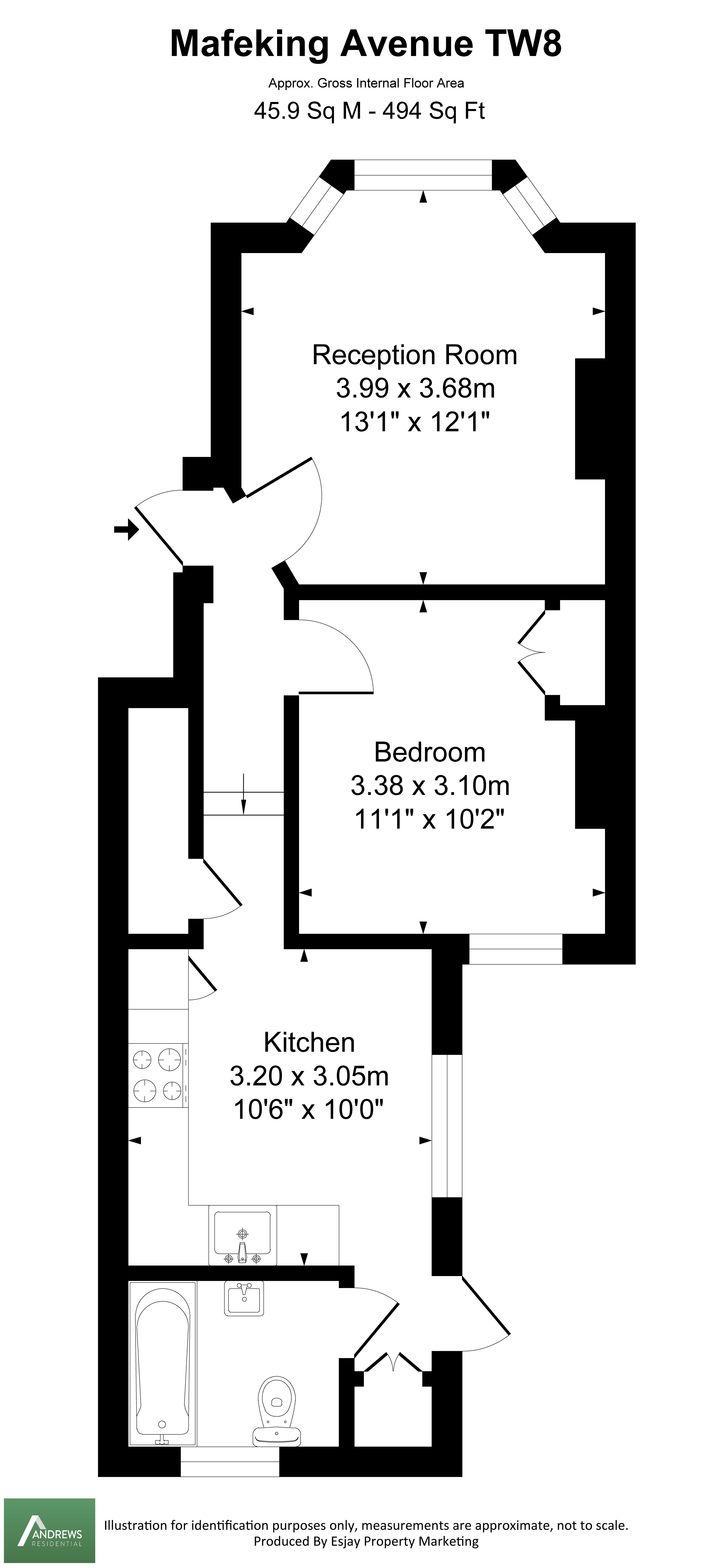 31, Mafeking Avenue, Brentford floorplan