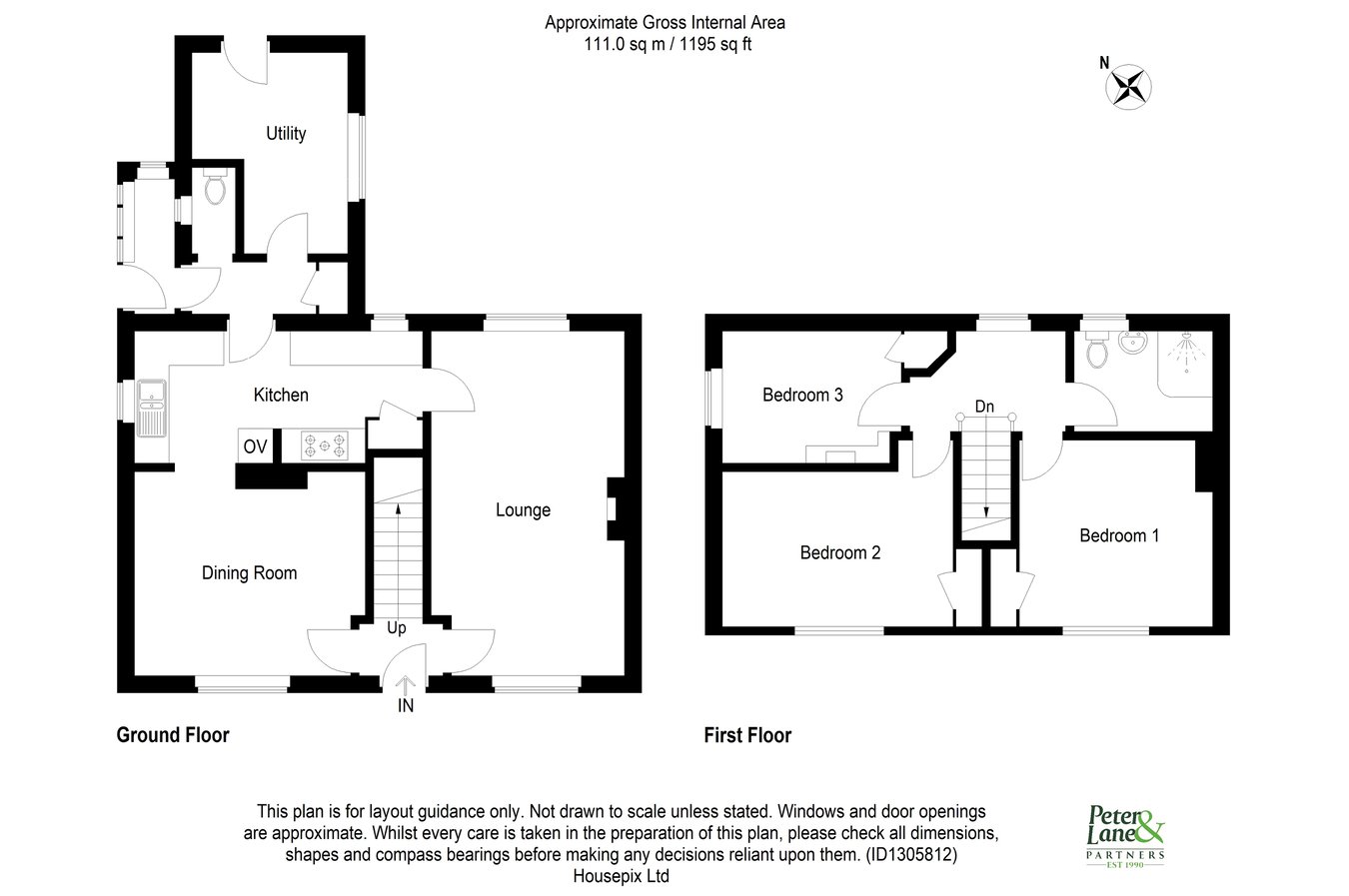 11a, Fen Lane, Huntingdon floorplan