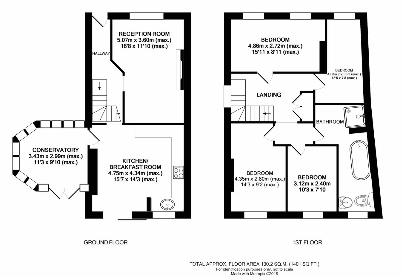 3, Market Street, Builth Wells floorplan