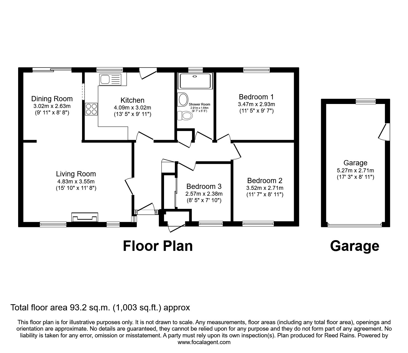 Uplands, Cuddington, Northwich, Cheshire CW8, 3 bedroom bungalow for