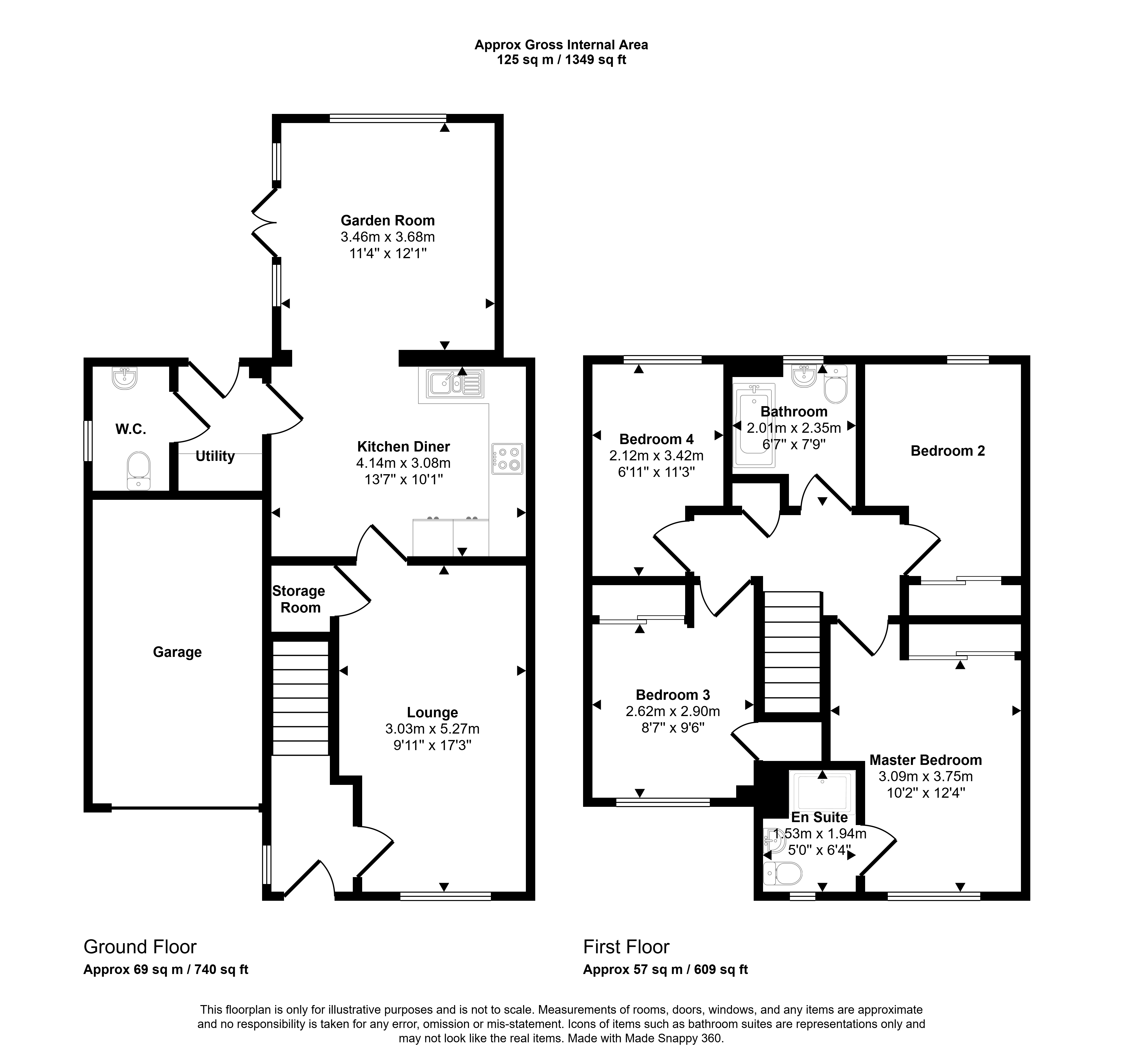 40, Bluebell Wynd, Newcastle upon Tyne floorplan