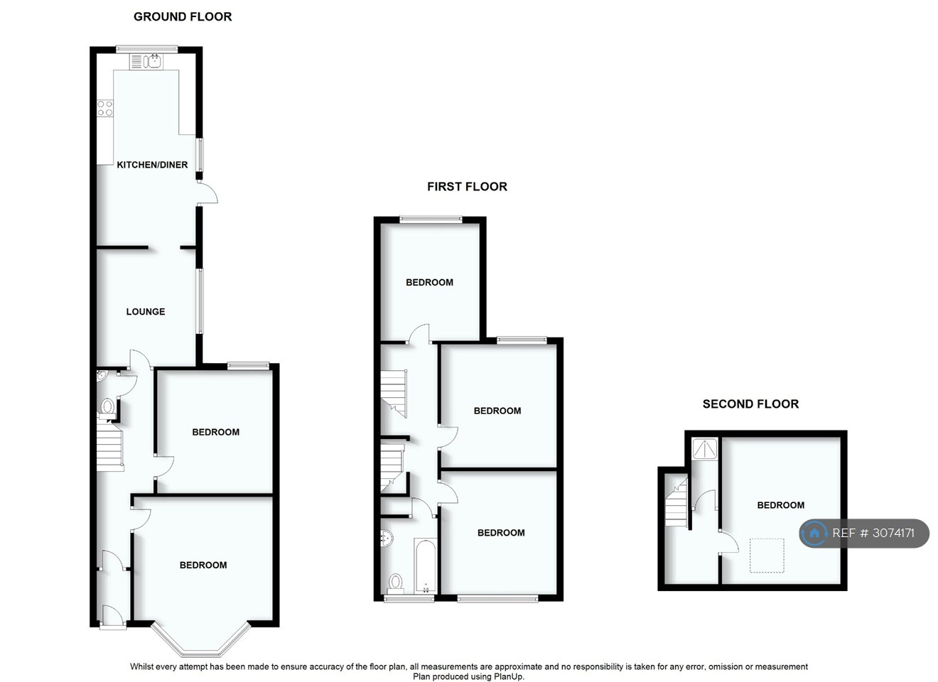 Bishopston, Bristol floorplan