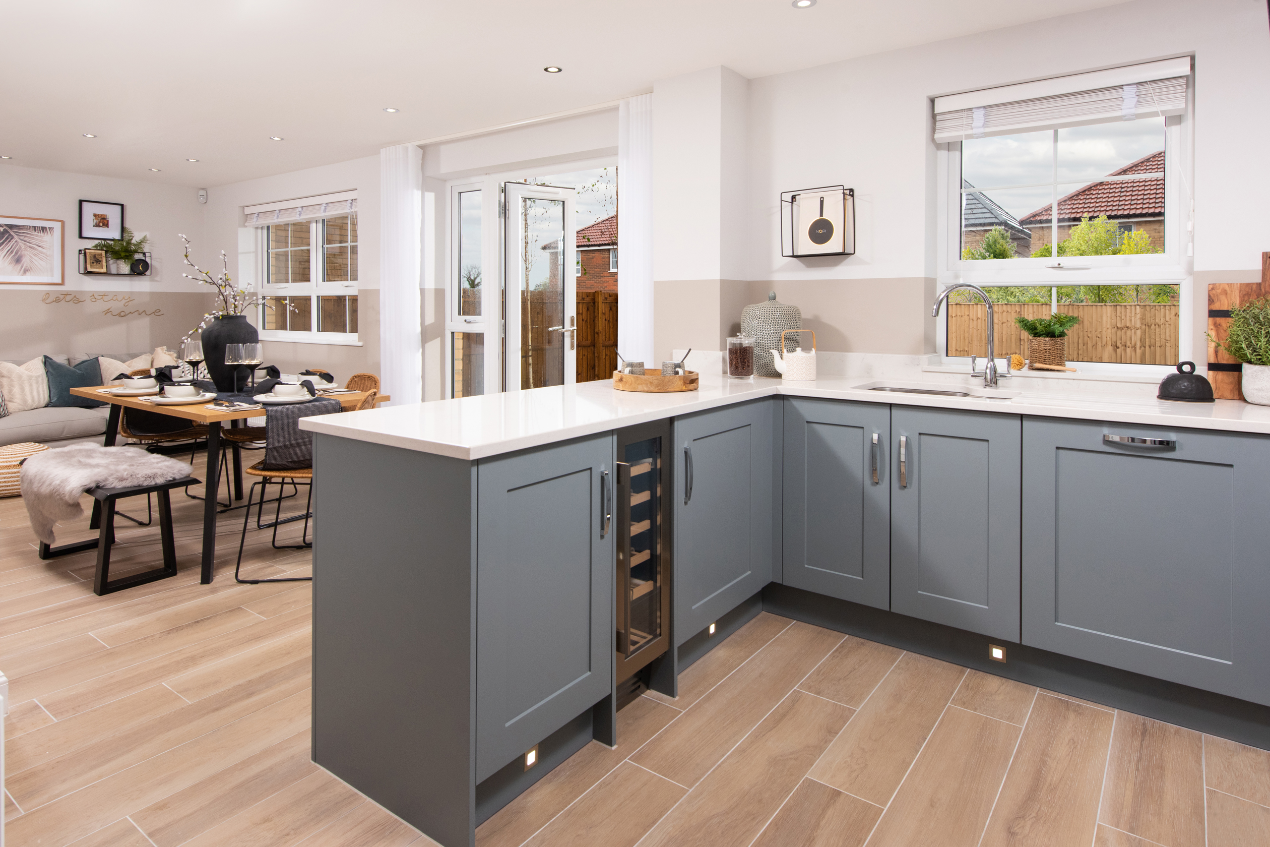Inside View 4 Bedroom Detached Radleigh Kitchen Diner