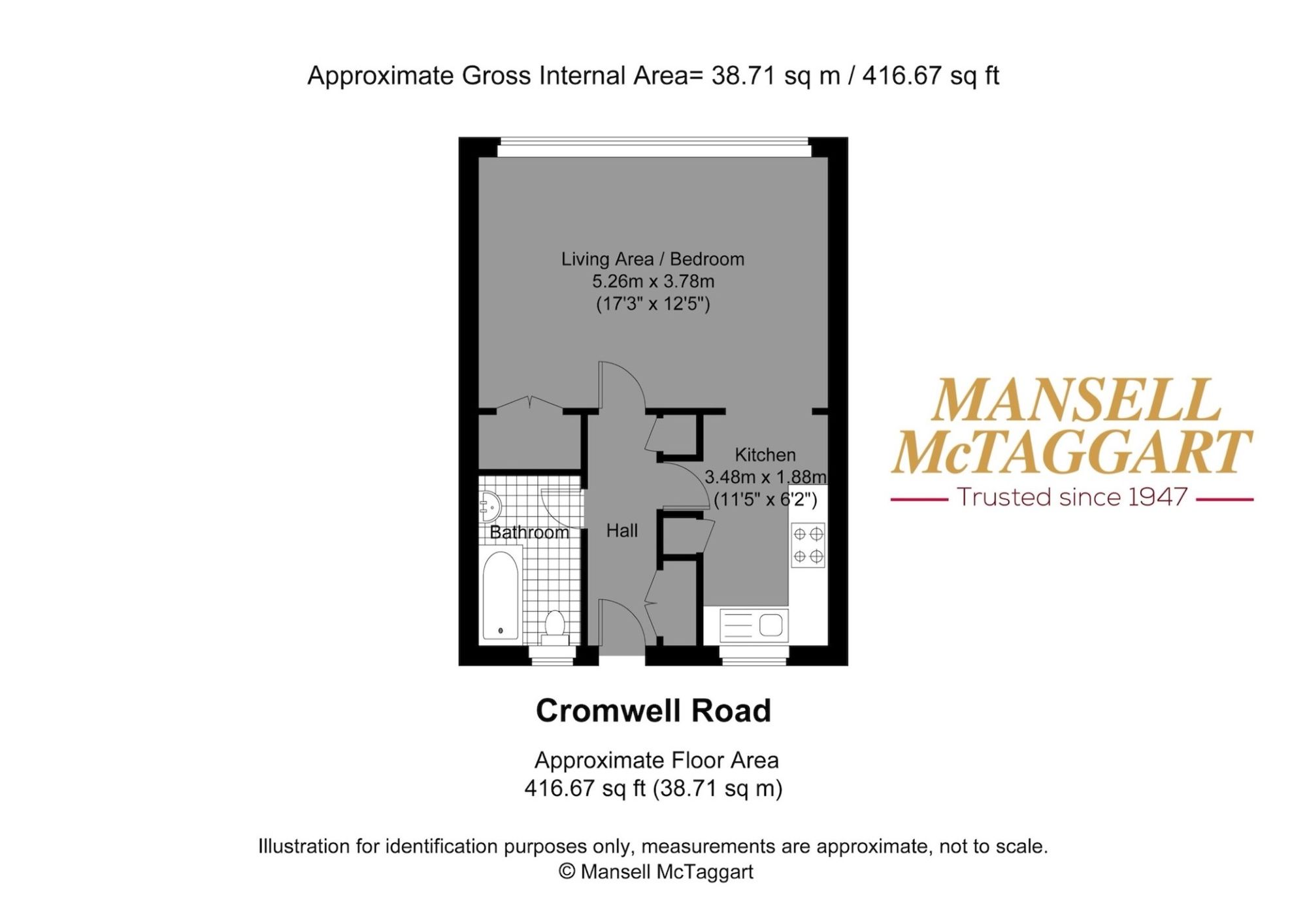 4 Goodwood Court Cromwell Road, Hove floorplan