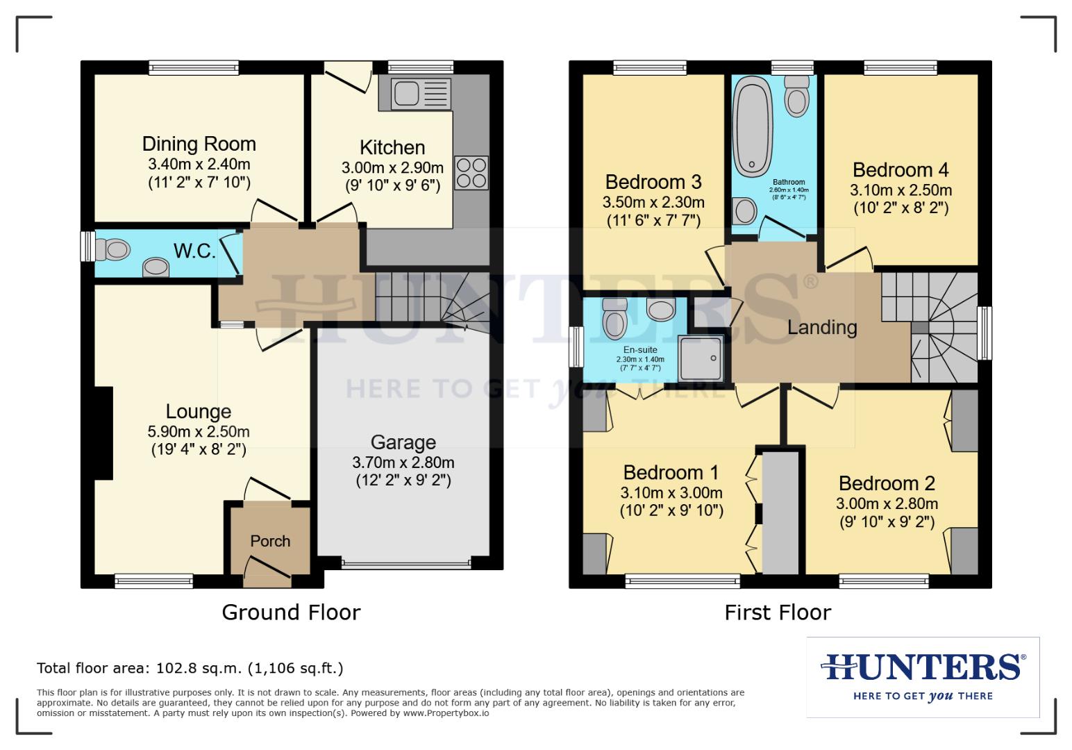 4, Poppy Close, Selby floorplan