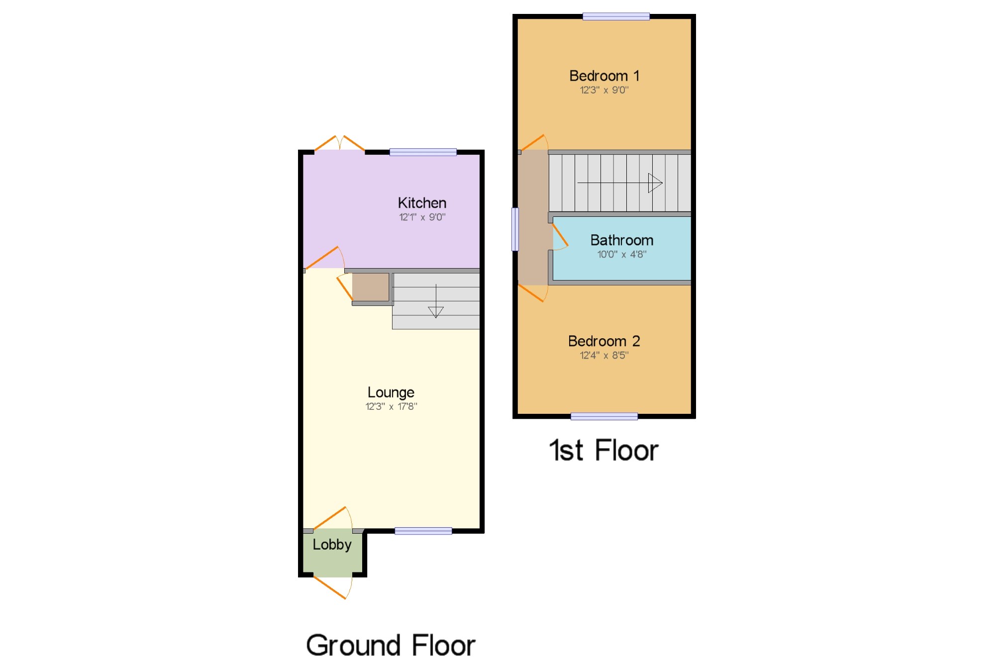 2 Bedrooms Semi-detached house for sale in Willow Bank, Robertsbridge, East Sussex TN32