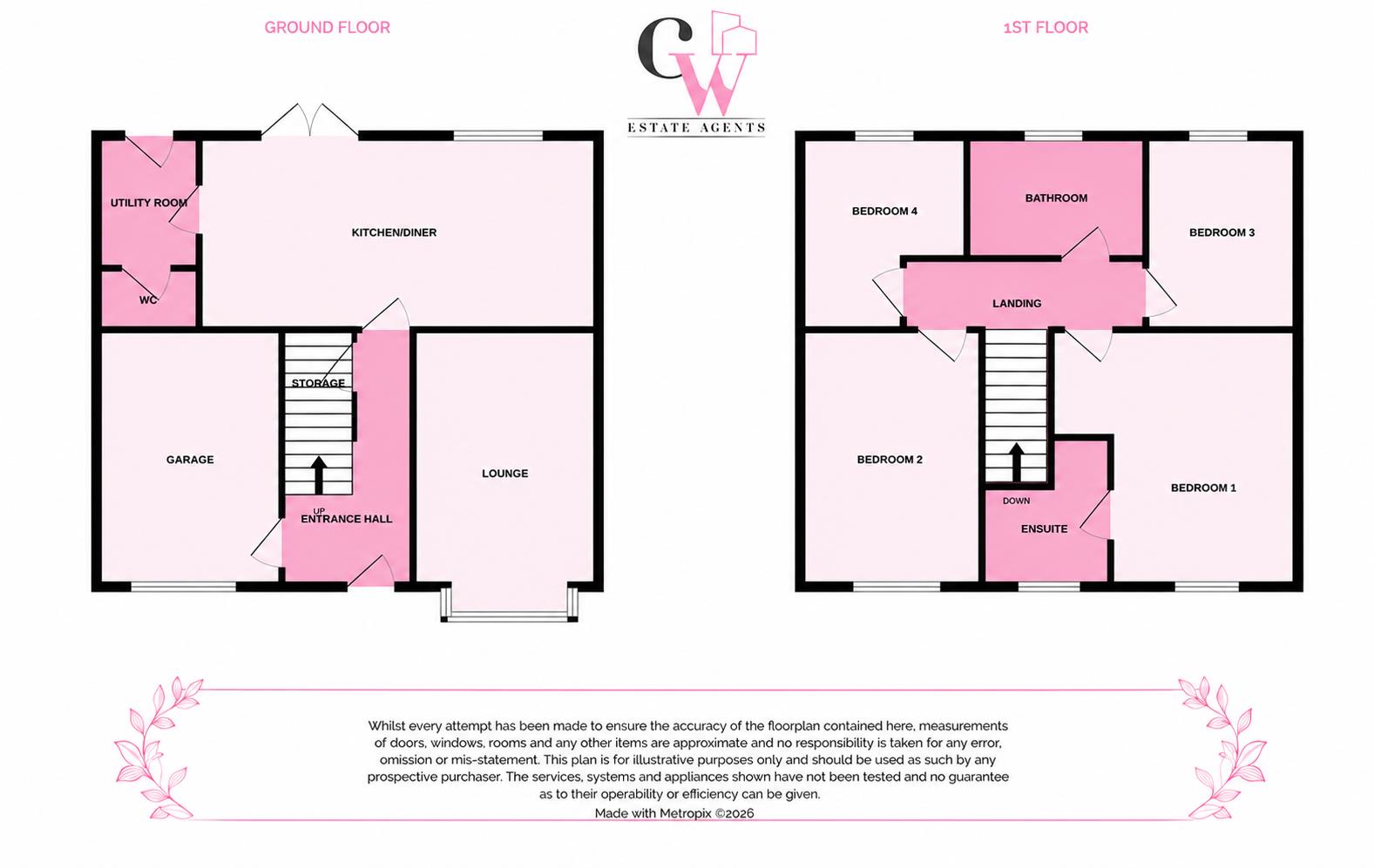 27, Stanthorne Drive, Winsford floorplan
