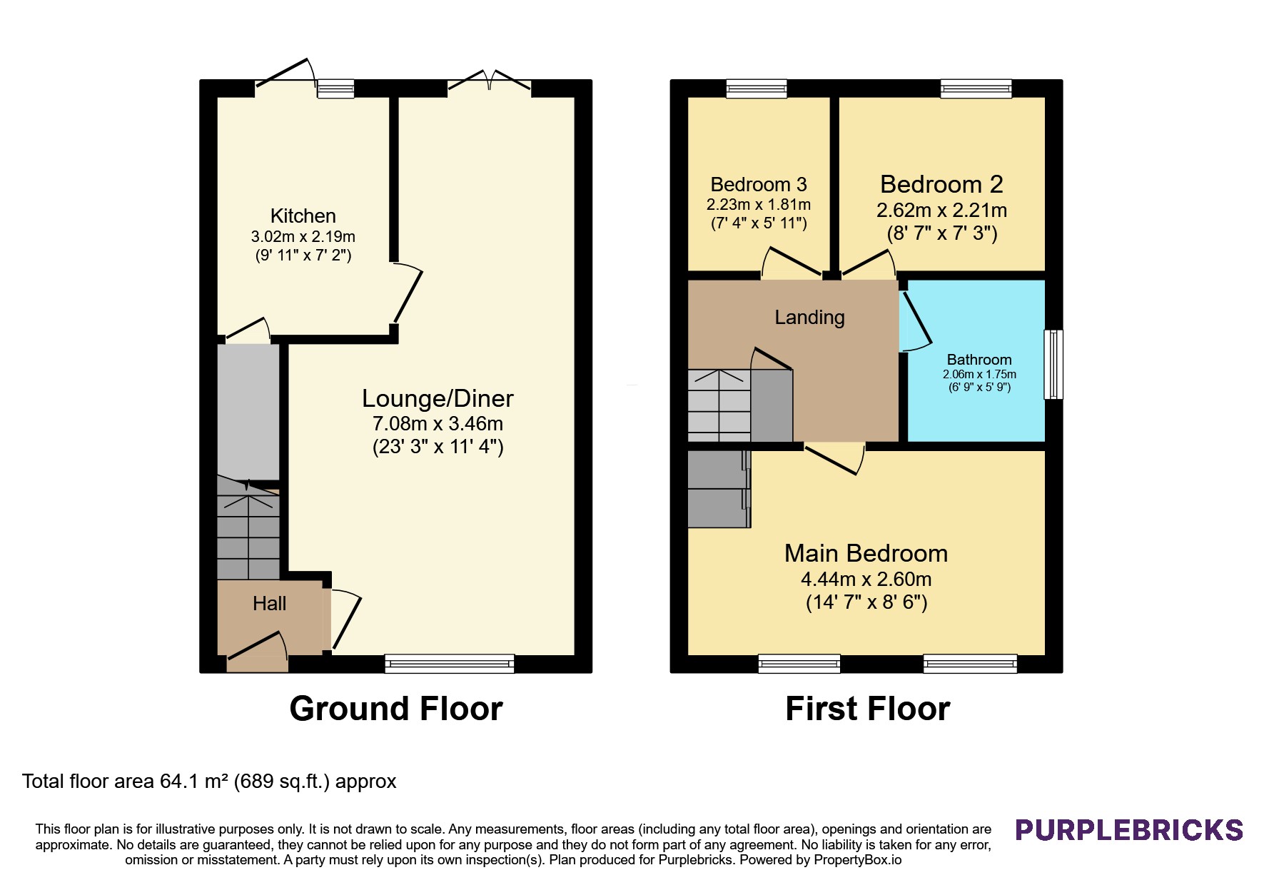 21, Ashcombe Gardens, Oakwood floorplan