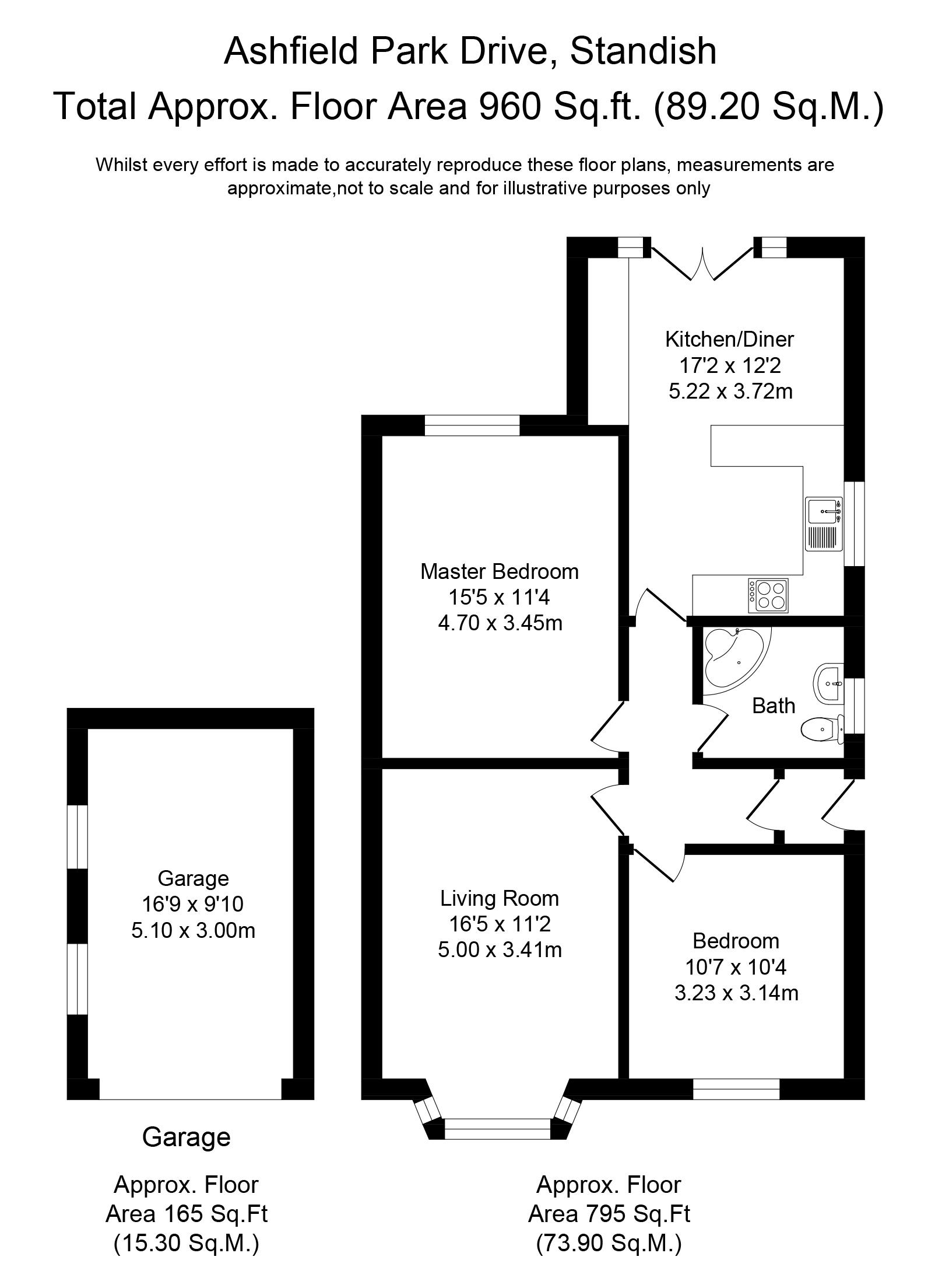 2 Bedrooms Detached bungalow for sale in Ashfield Park Drive, Standish, Wigan WN6