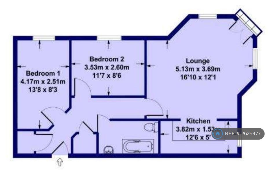 Leeds floorplan