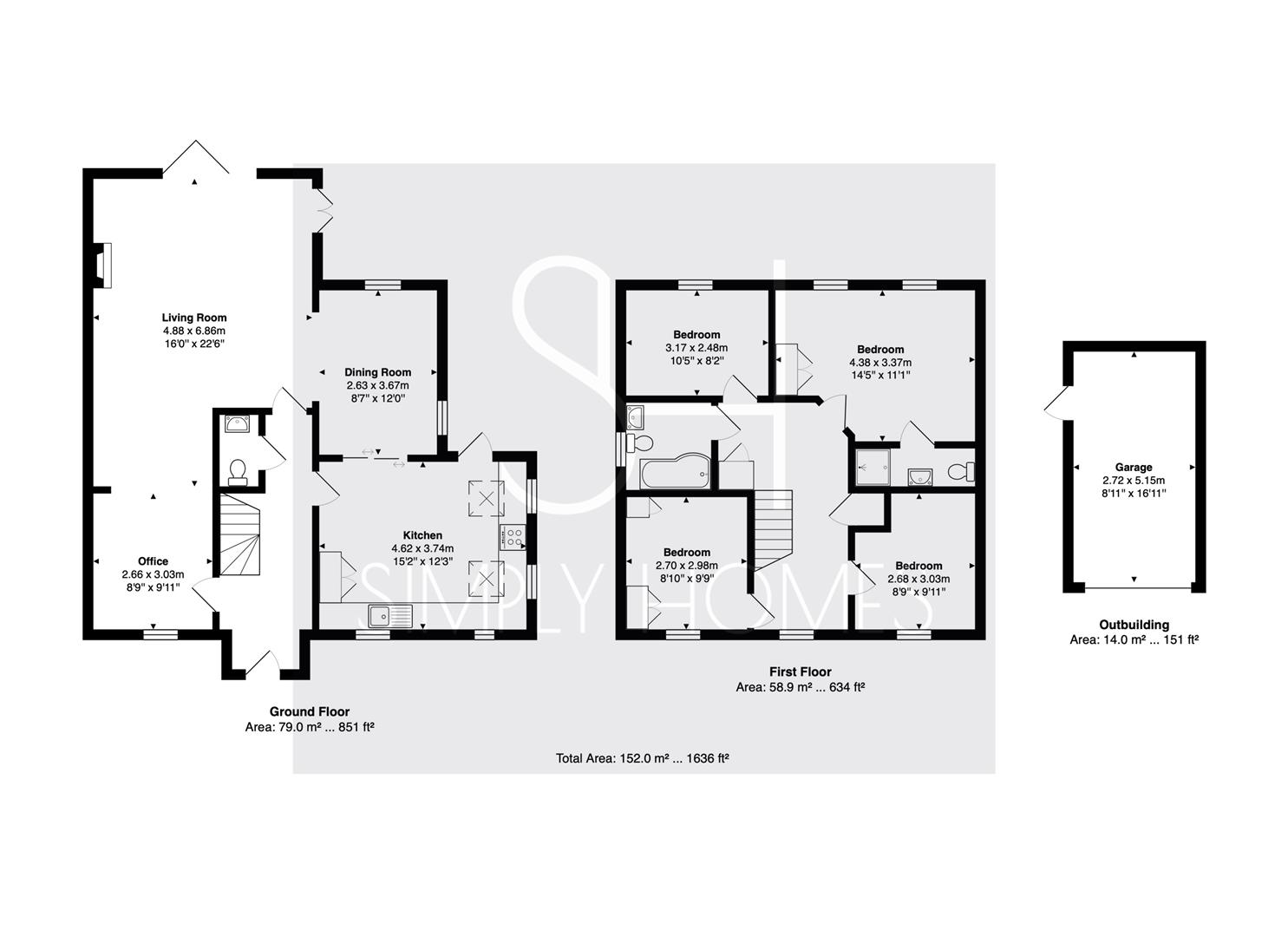 4, Eleanors Close, Ware floorplan