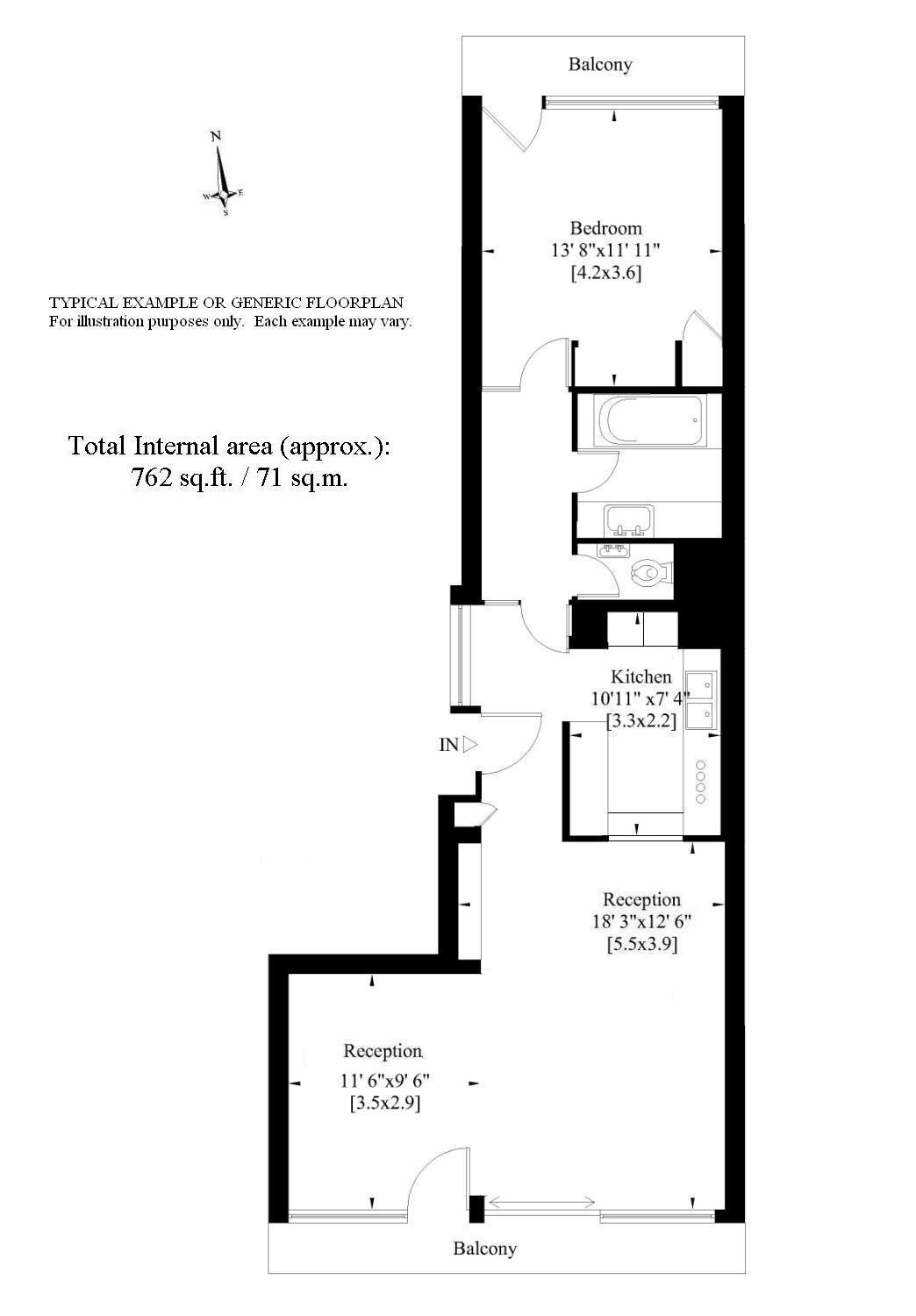 1 Bedrooms Flat to rent in Thomas More House, Barbican, London EC2Y