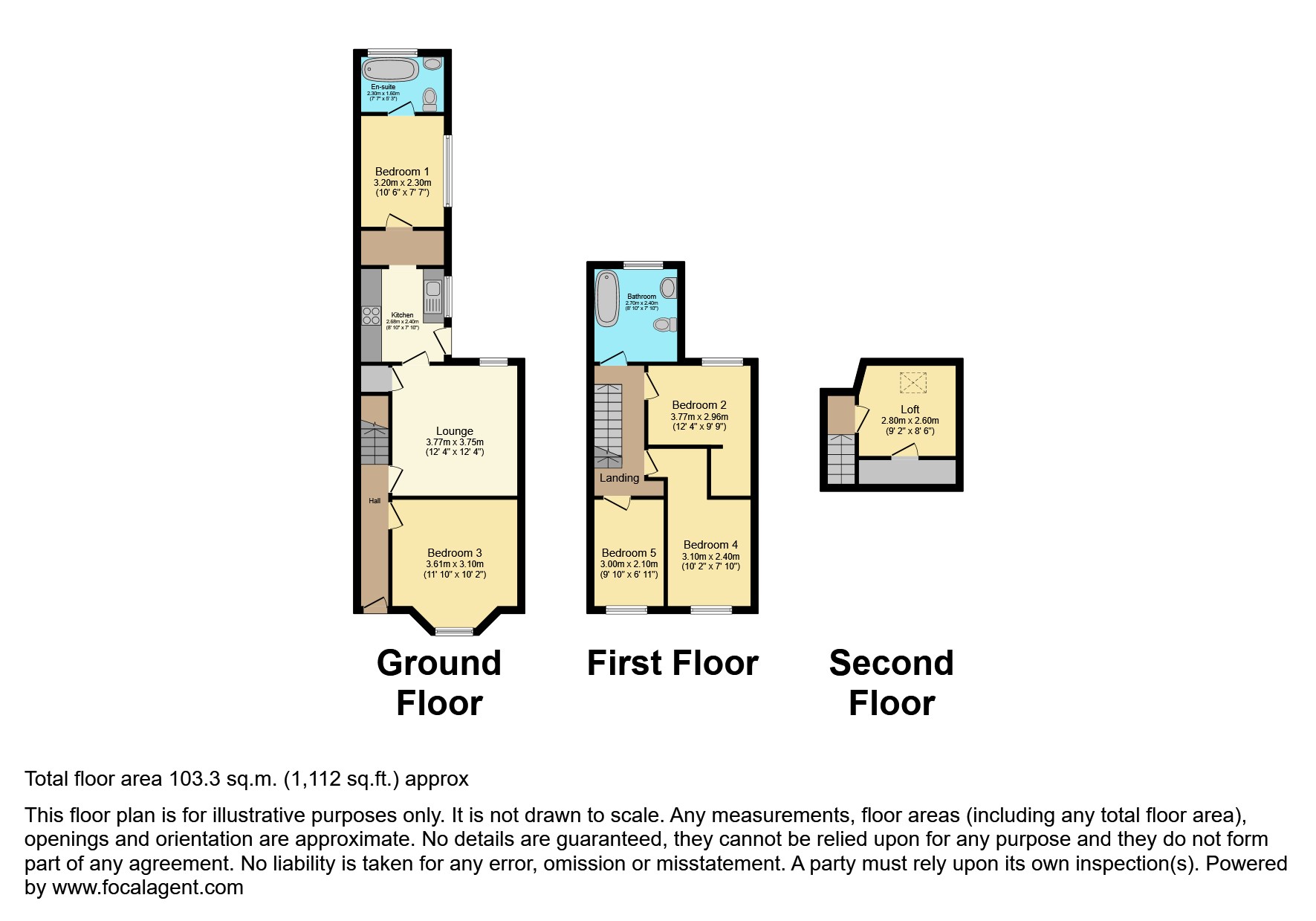 35, Gate Street, Sedgley floorplan
