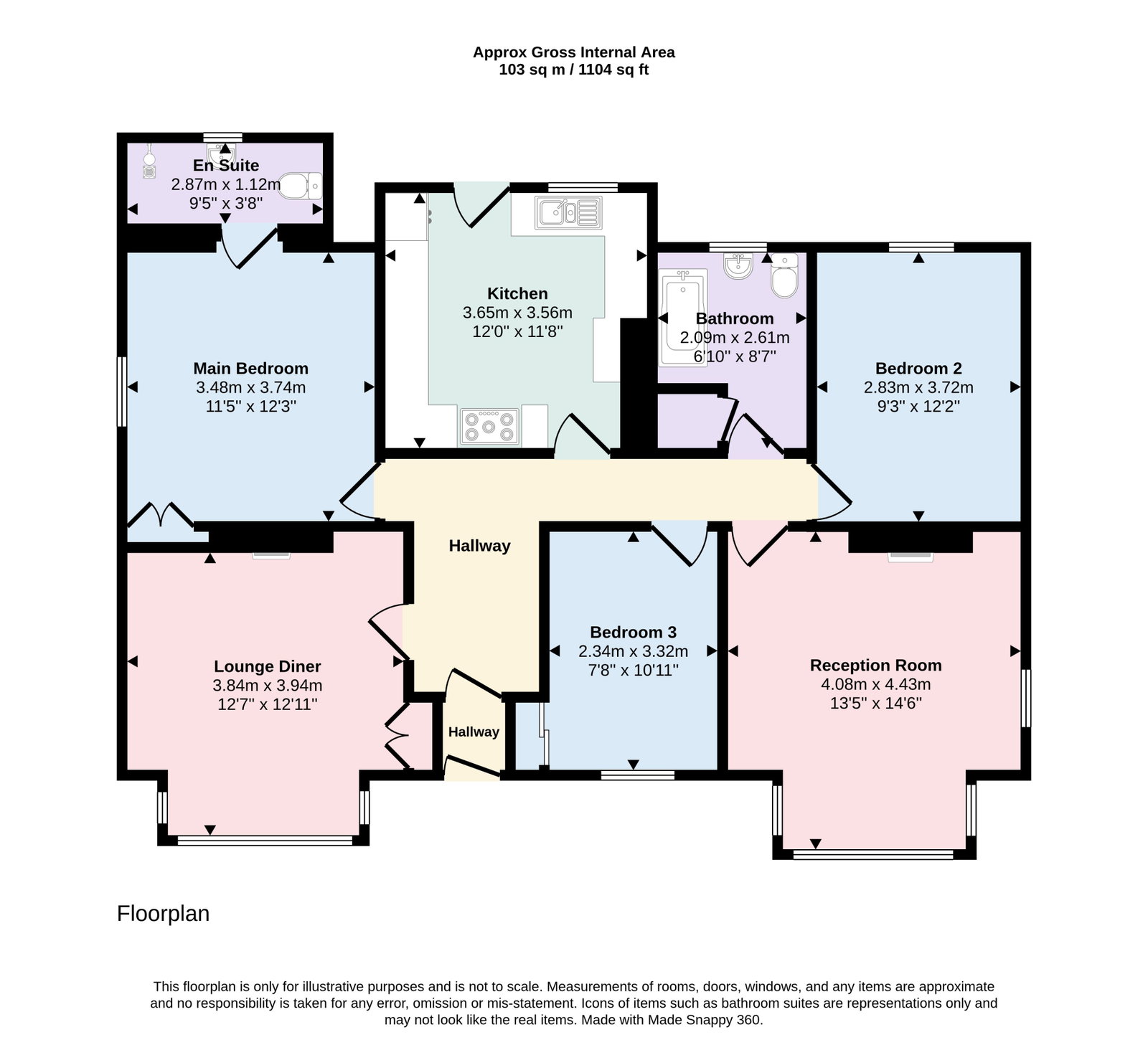 32, Dunmuir Road, Castle Douglas floorplan