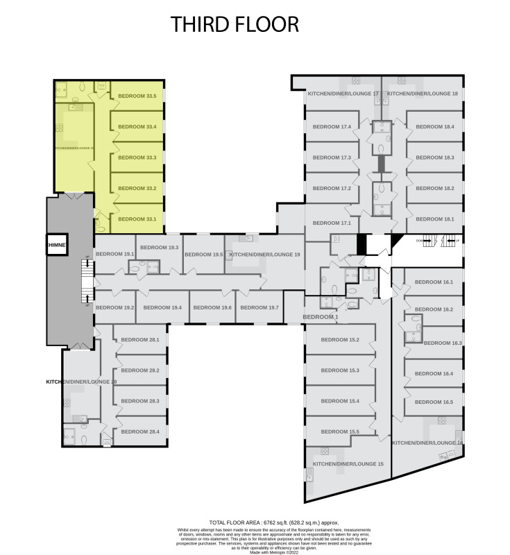 Flat 33, Shoe & Boot Factory, Flat 33, Shoe & Boot Factory, Leicester floorplan