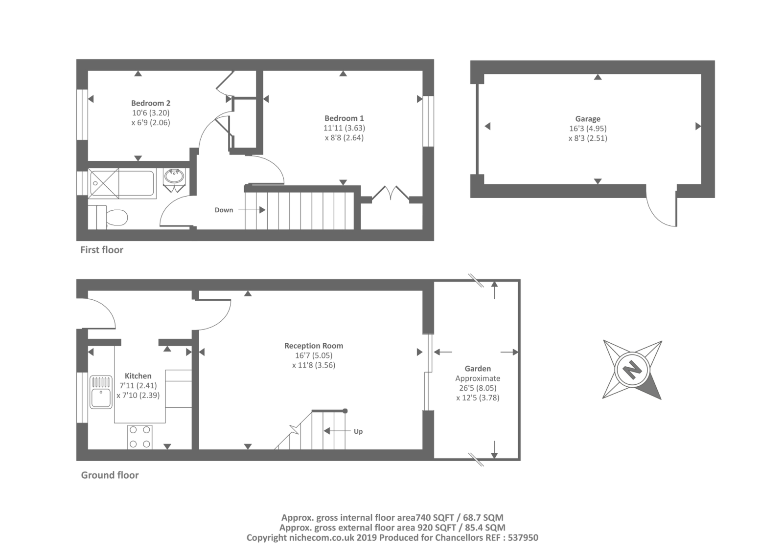 167, Avocet Way, Bicester floorplan