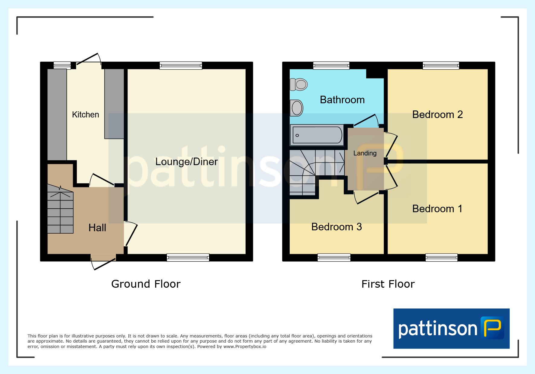 91, Basingstoke Road, Peterlee floorplan