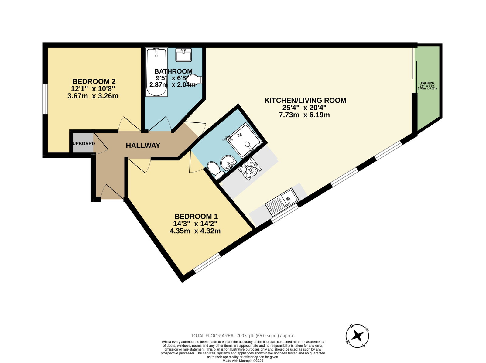 4, Emma Place Ope, Plymouth floorplan