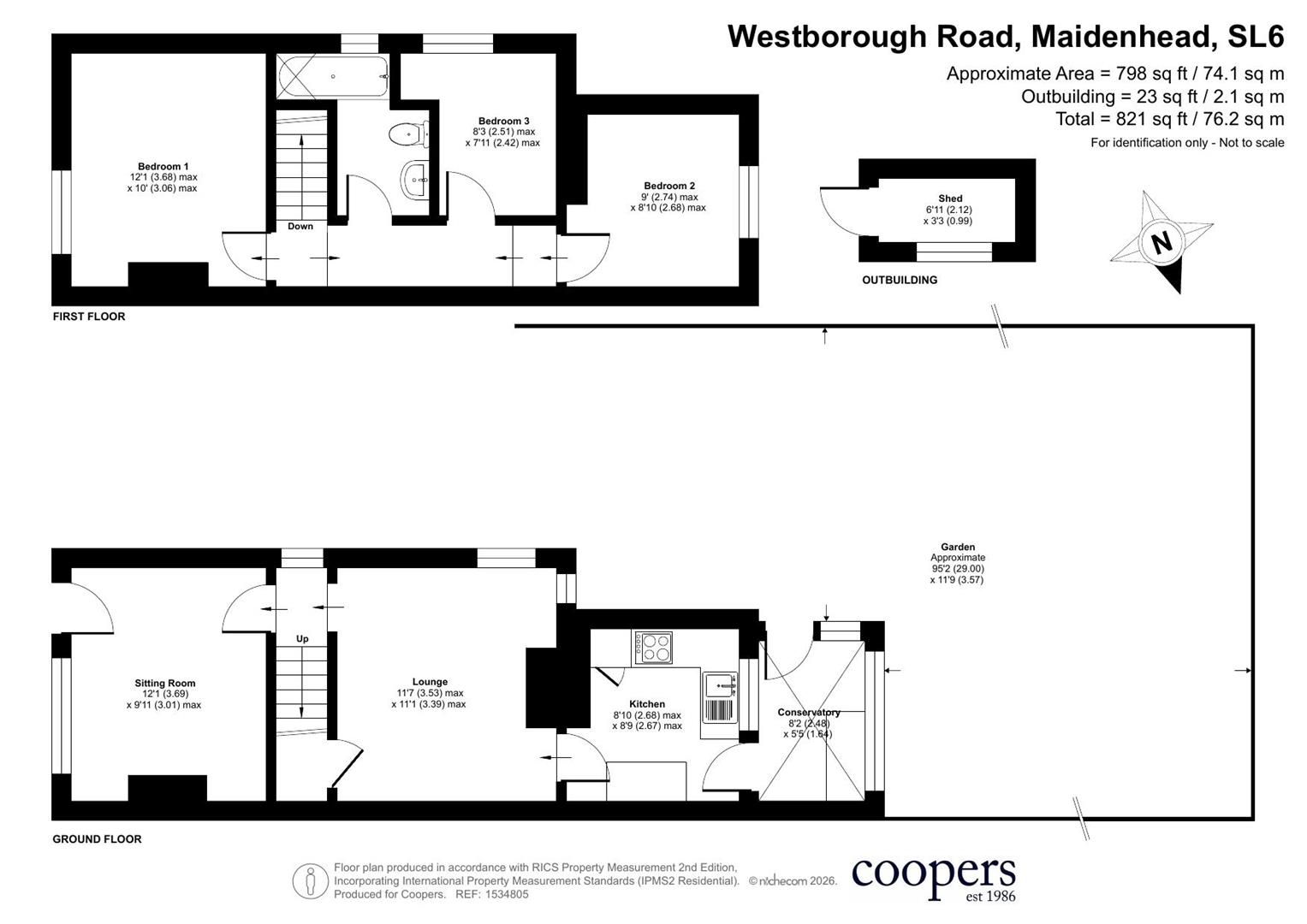 53, Westborough Road, Maidenhead floorplan