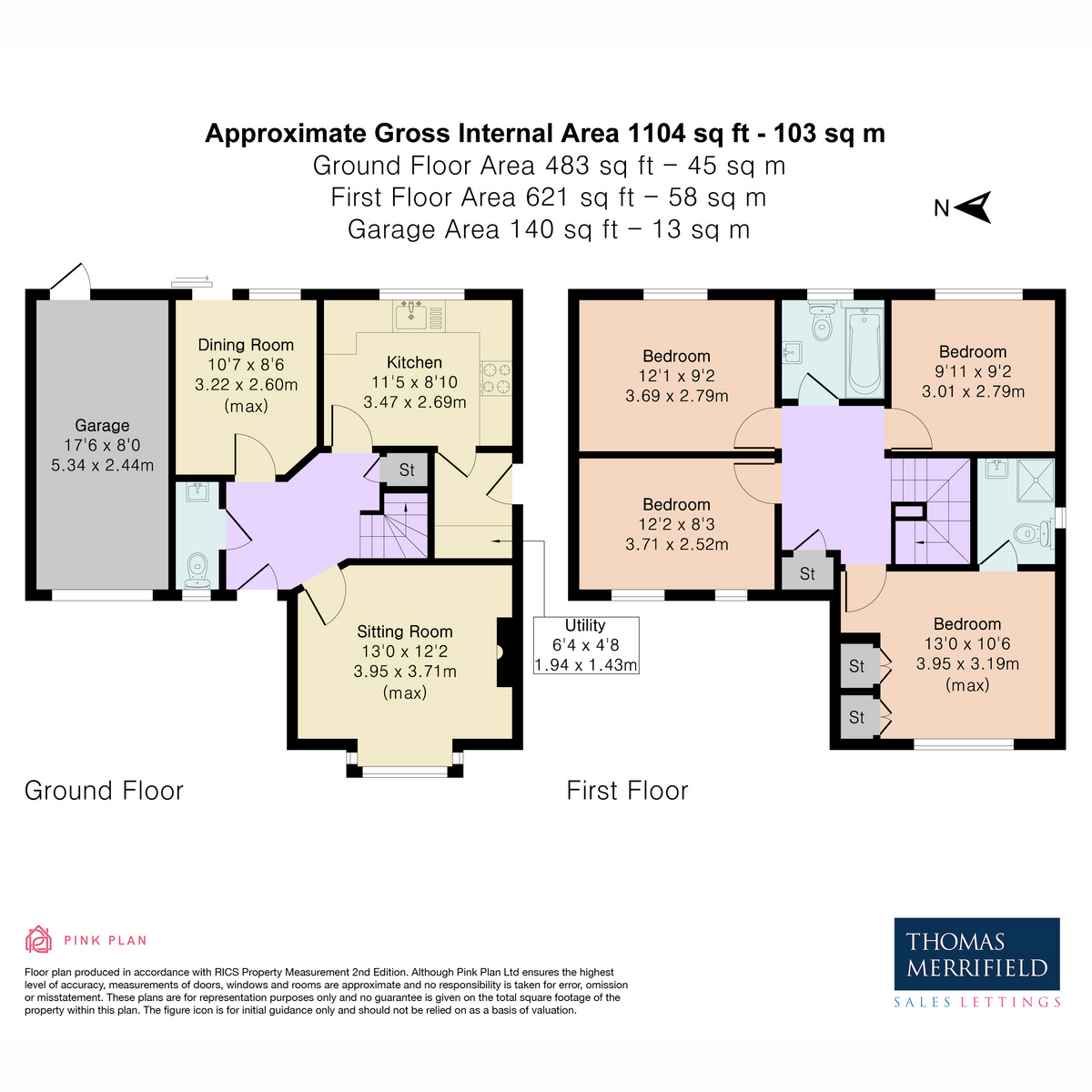 4, North Bush Furlong, Didcot floorplan