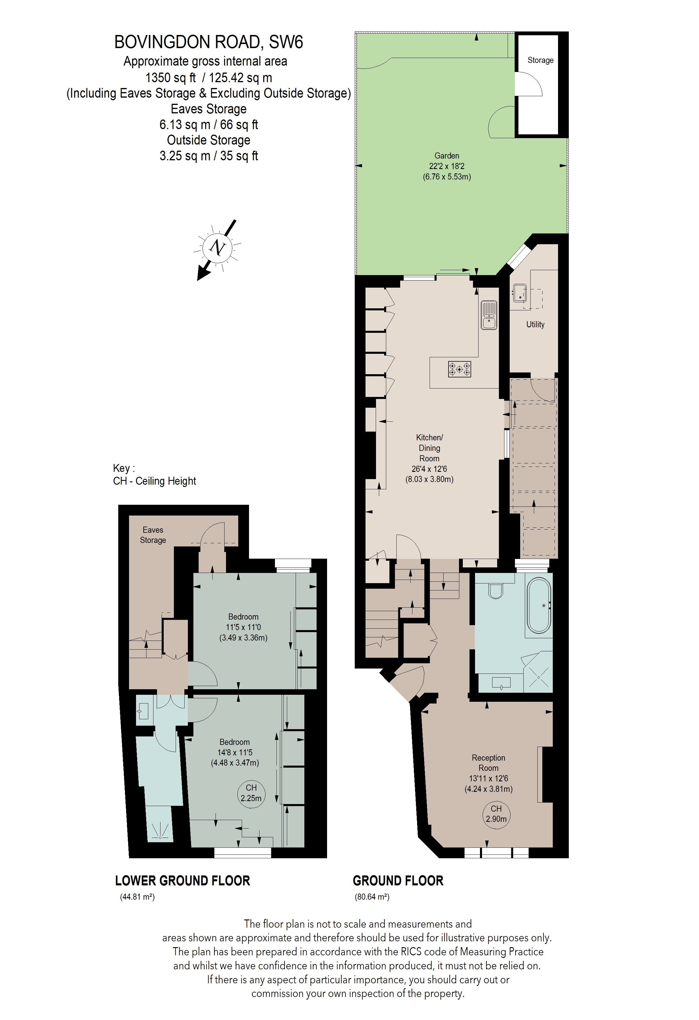 5, Bovingdon Road, London floorplan