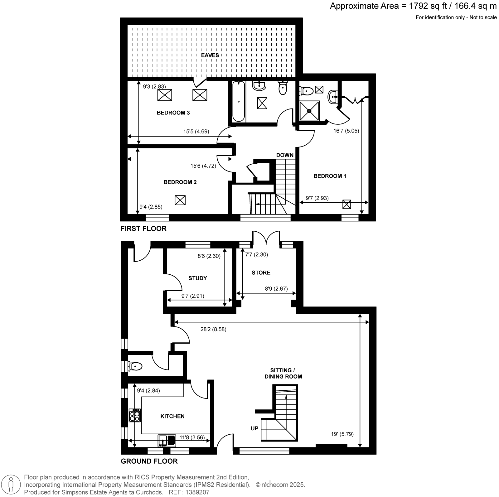 3, Hatch Farm Mews, Addlestone floorplan