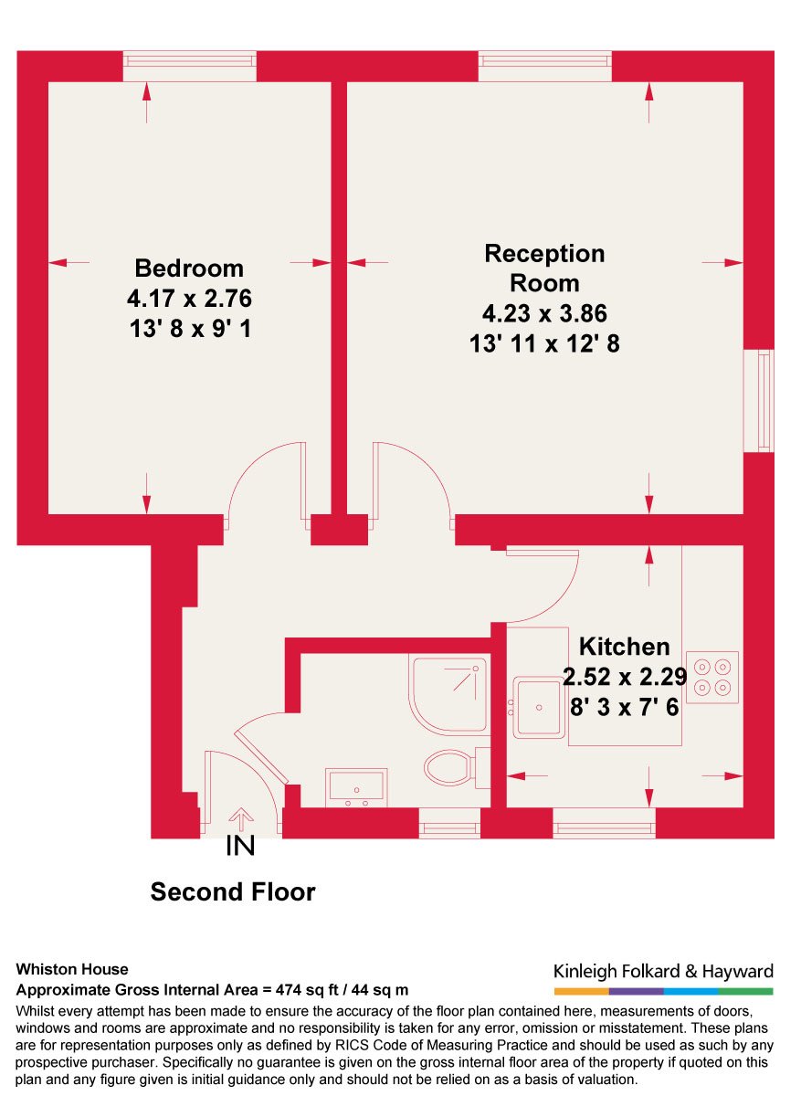 Bingham Court, London floorplan