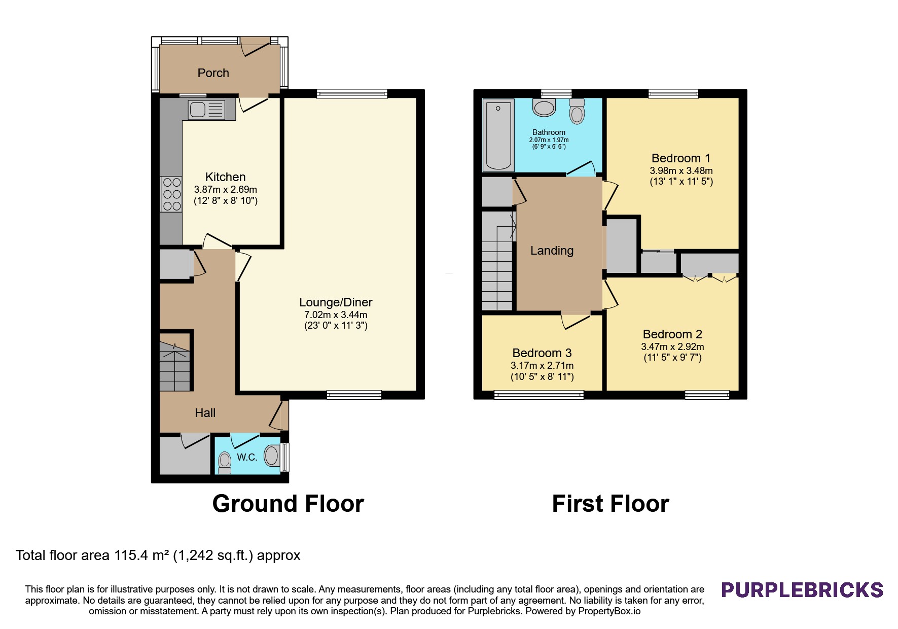11, Rocastle Close, Liverpool floorplan