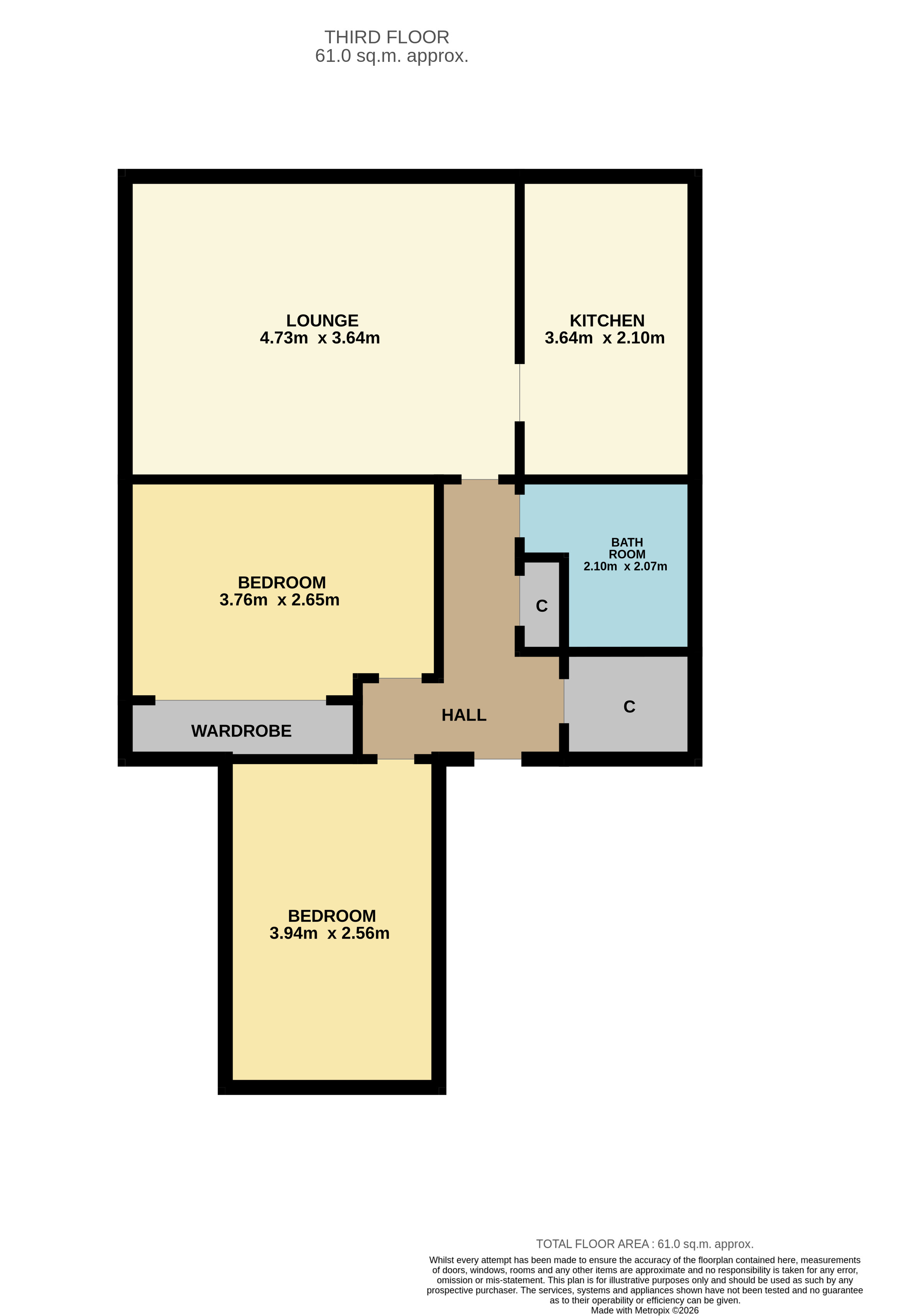 170, Happyhillock Road, Dundee floorplan