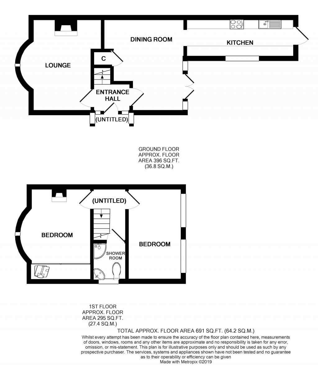 2 Bedrooms Semi-detached house to rent in Exmouth Road, Welling DA16