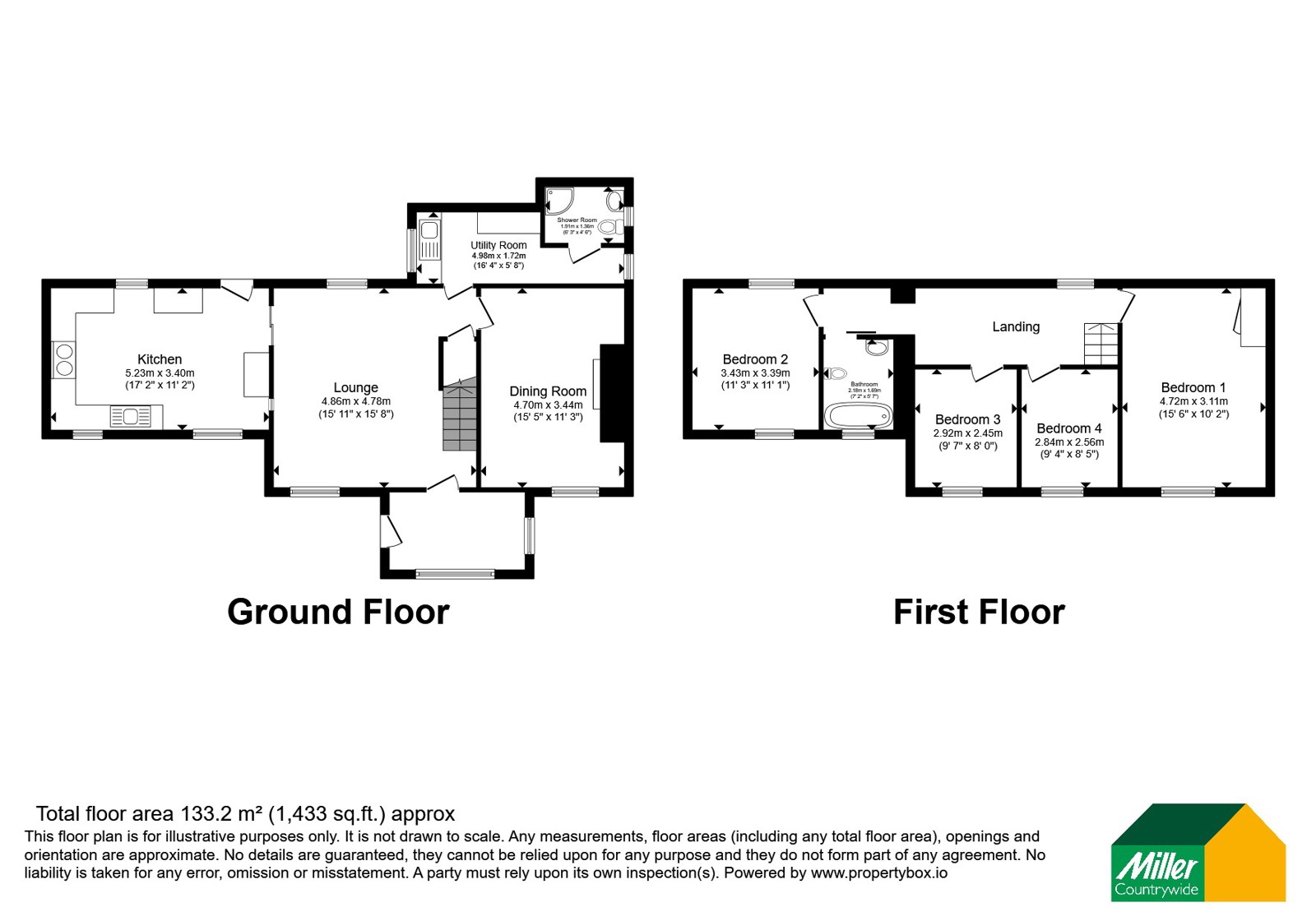 3, Caudledown Lane, St. Austell floorplan