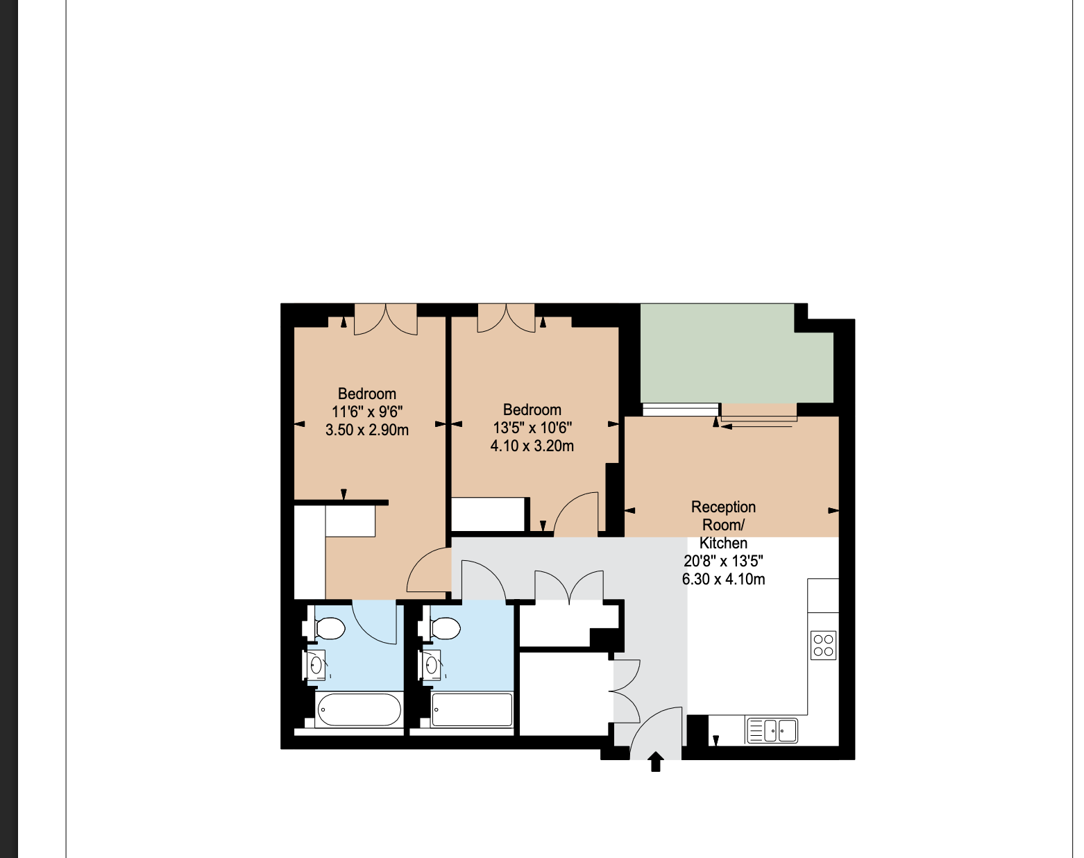 285a, Edgware Road, London floorplan