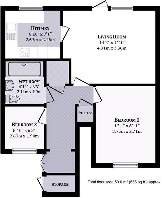 4, Applewood Place, Southampton floorplan