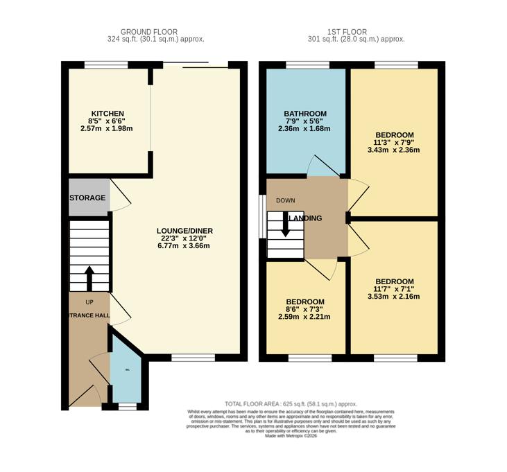 55, Davenport, Harlow floorplan