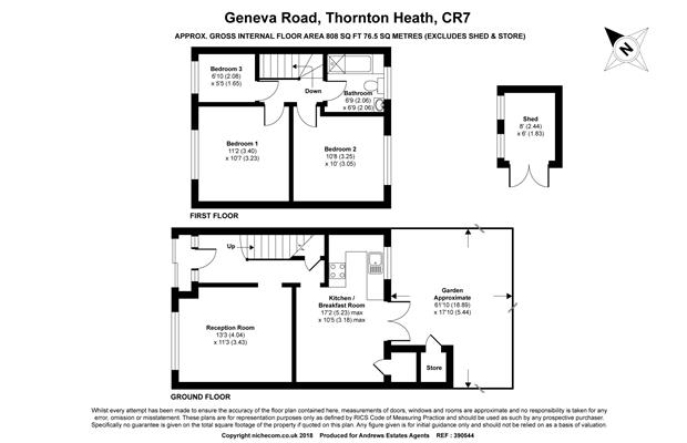 3 Bedrooms Terraced house for sale in Geneva Road, Thornton Heath, Surrey CR7