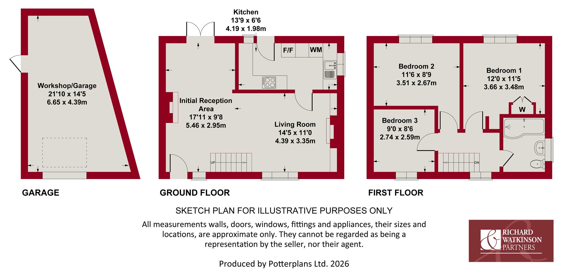27, Edinburgh Drive, Nottingham floorplan