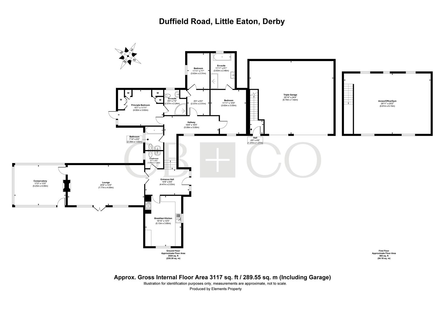 Duffield Road, Little Eaton, Derby DE21 floorplan