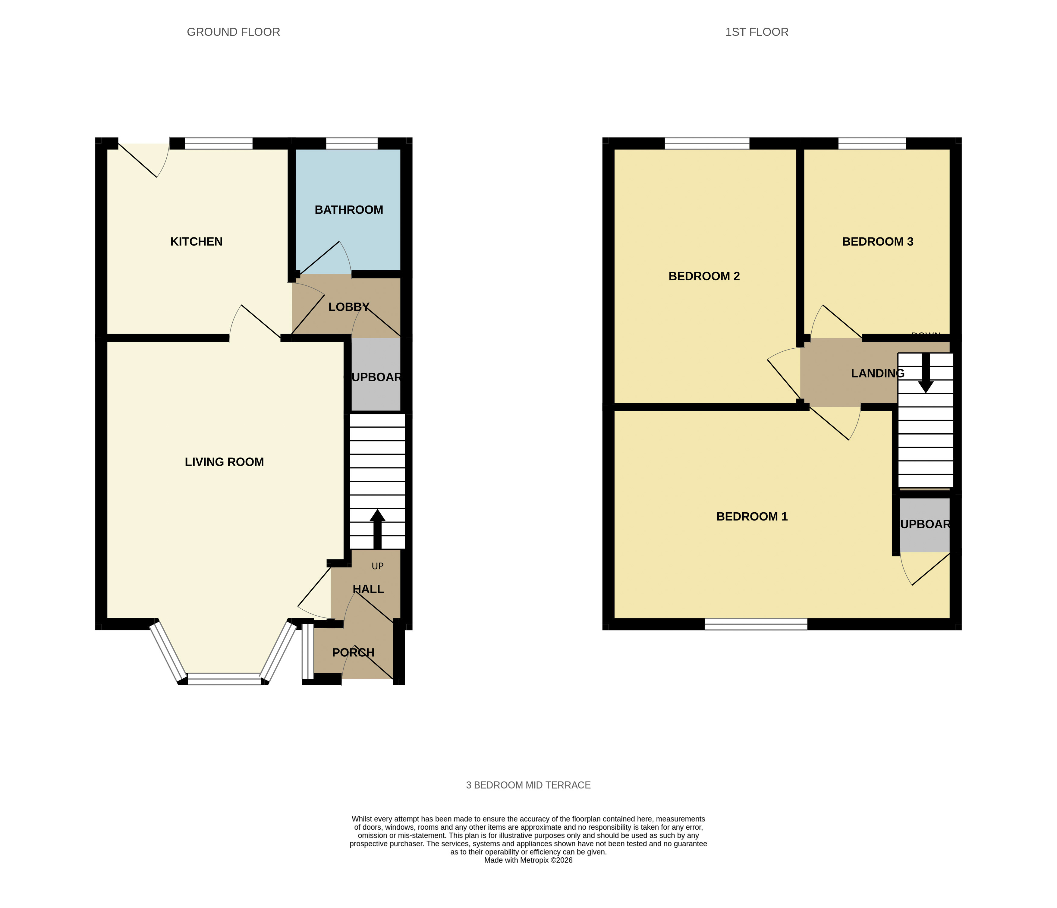 68A, Wash Lane, West Midlands floorplan