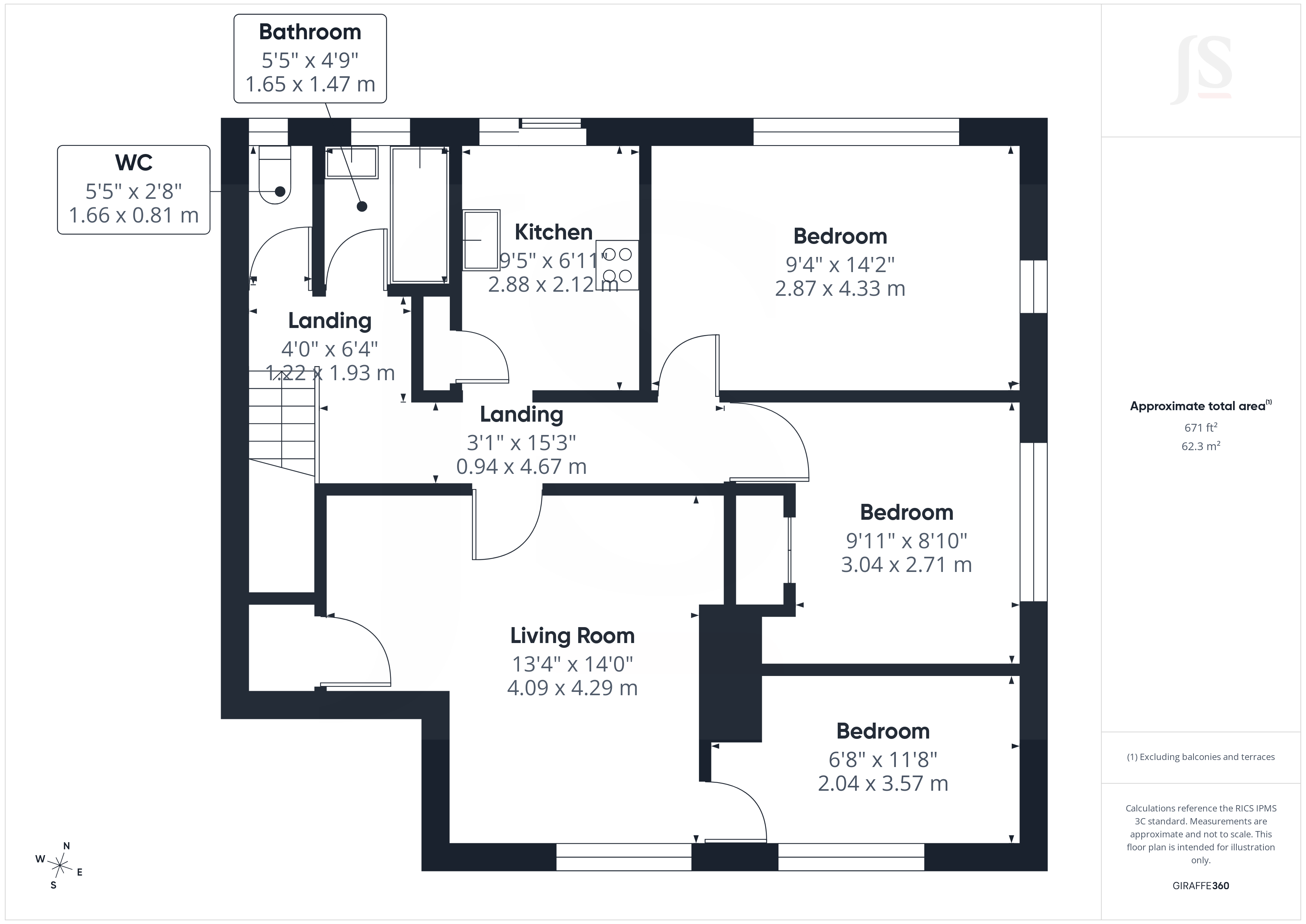 29, Manning Road, Littlehampton floorplan